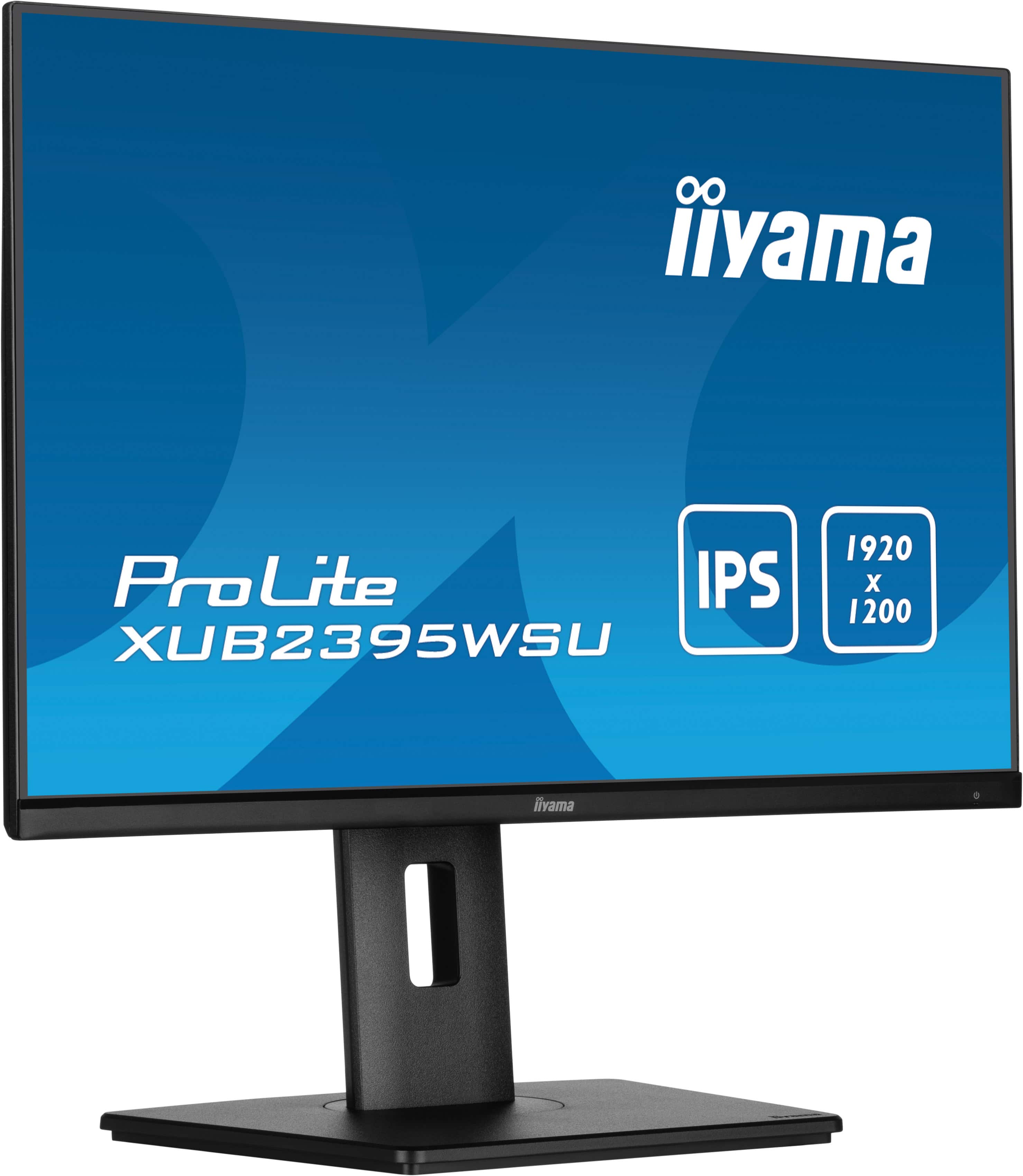 Iiyama ProLite XUB2395WSU-B5 | 22,5" Monitor mit IPS-Panel-Technologie, einer Auflösung von 1920 x 1200 und einem höhenverstellbaren Standfuß