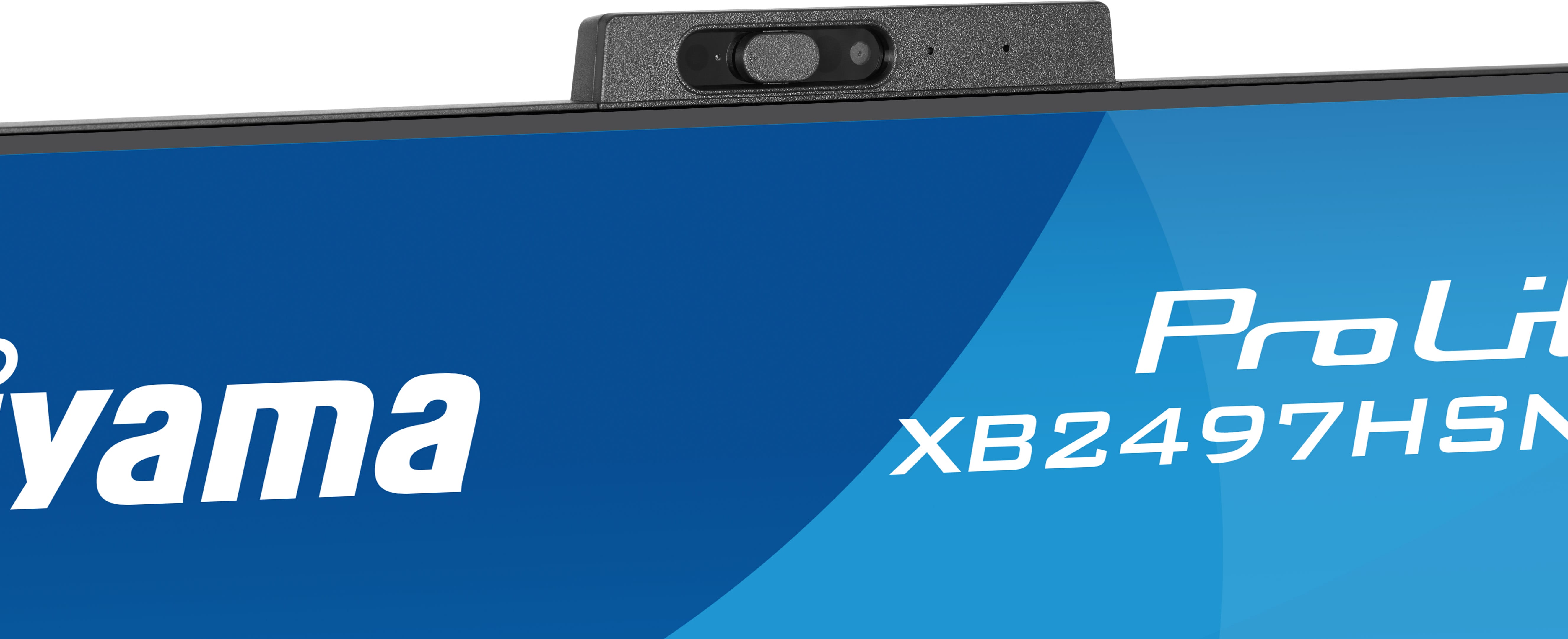 iiyama ProLite XB2497HSNH-B1 | 24" IPS Monitor Full HD 100Hz USB-C Dock Webcam LAN ergonomisch