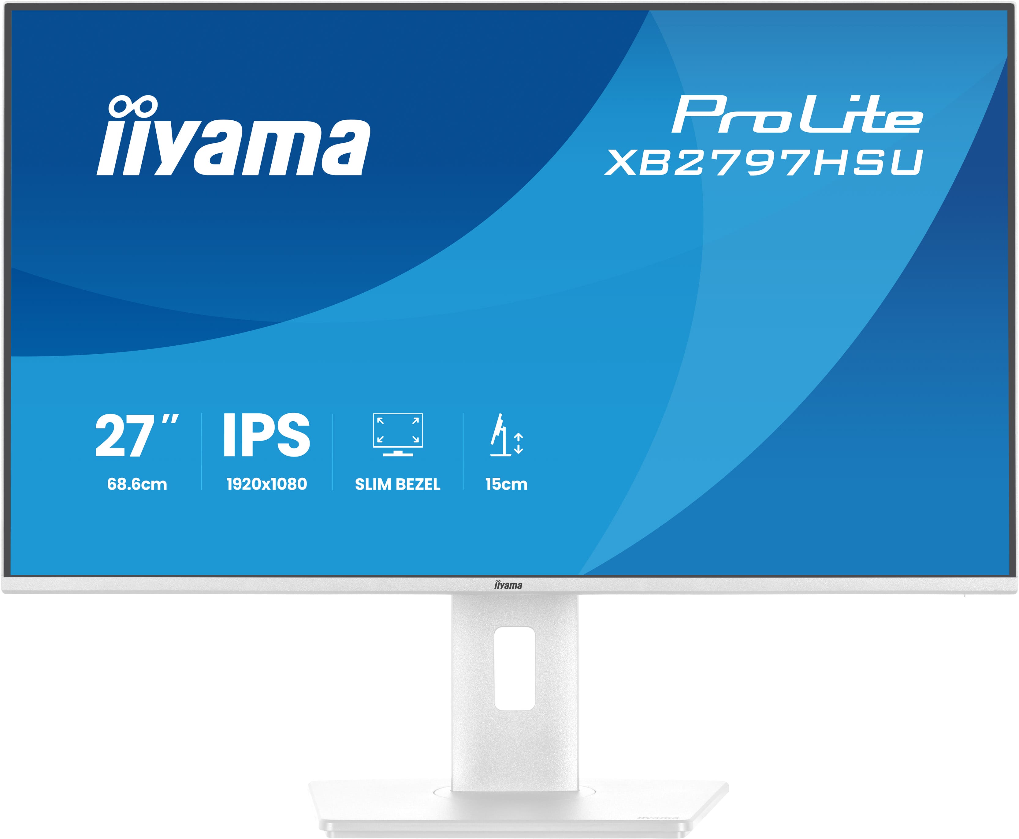 Iiyama ProLite XB2797HSU-W1 | 27" IPS Monitor 120Hz für Büro & Homeoffice
