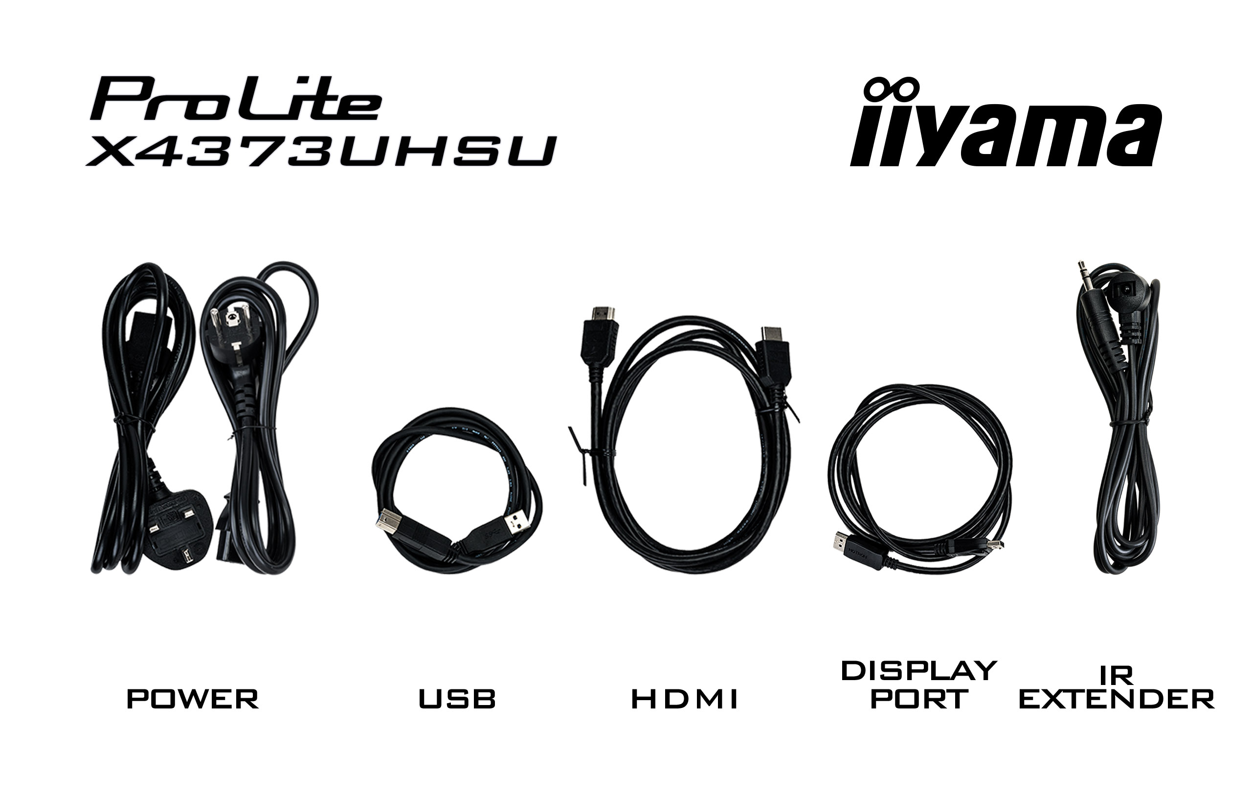 Iiyama ProLite X4373UHSU-B1 | 43" | 4K leistungsstarker Monitor
