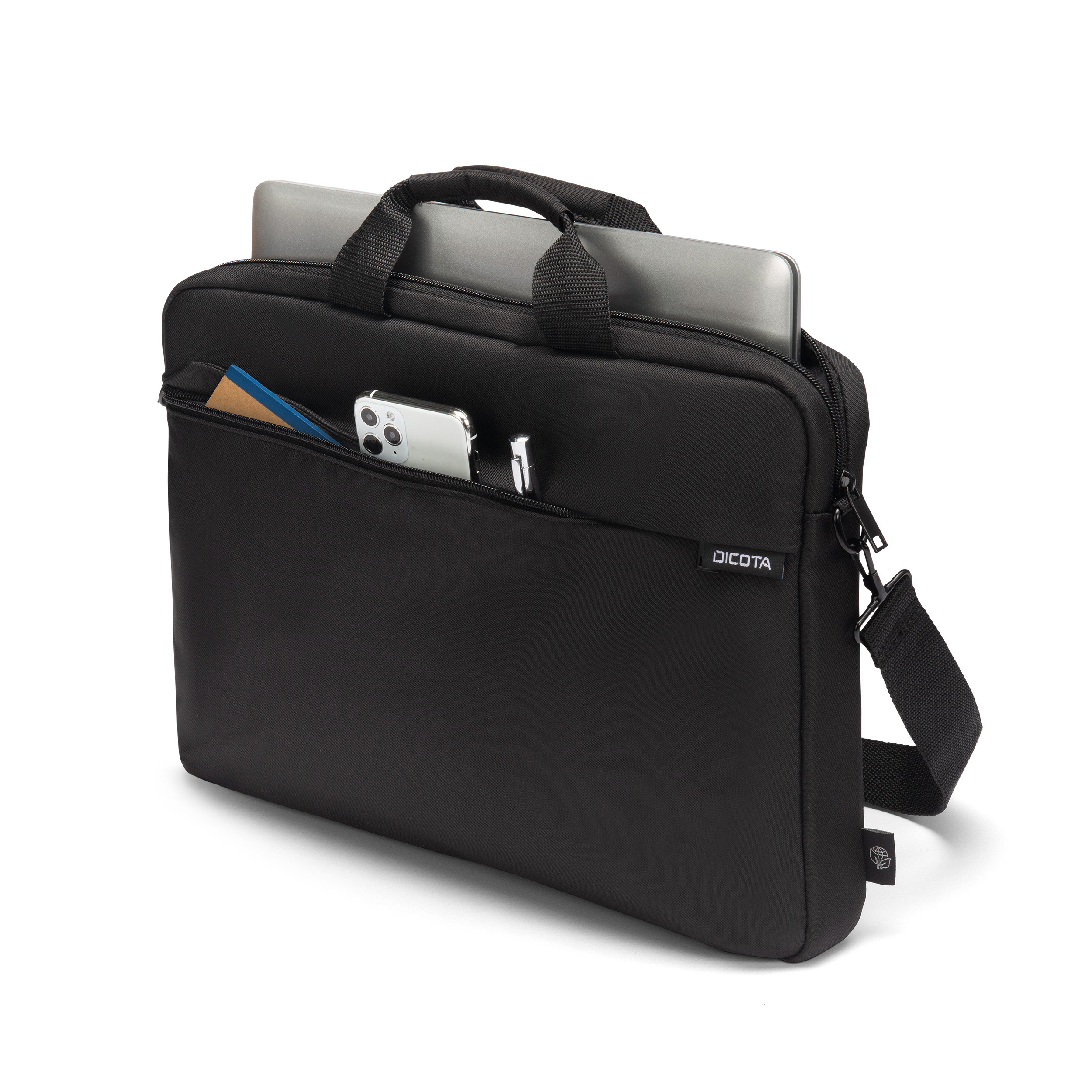 DICOTA ONE Slim - Notebook-Tasche - 31.8 cm - 10" - 12.5" - Schwarz