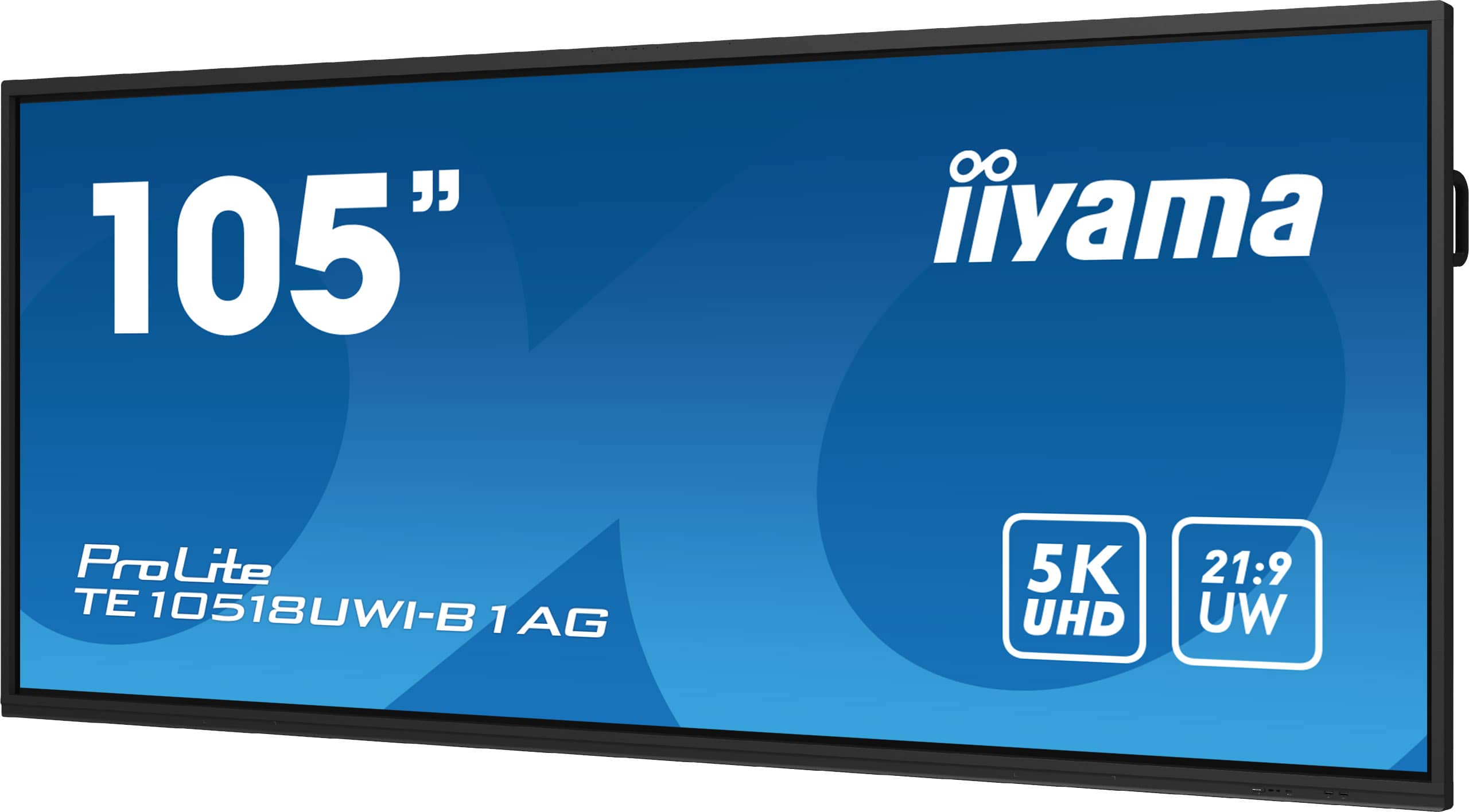 Iiyama ProLite TE10518UWI-B1AG | Interaktives 105" Ultra-wide Multi-Touch-Display mit 5K UHD-Auflösung und 21:9-Panoramablick