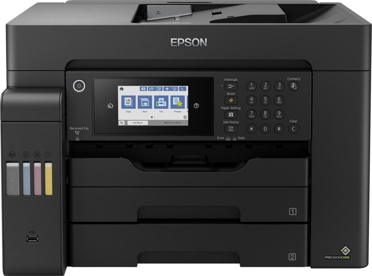Epson Multifunktionsdrucker Tinte Farbe EcoTank ET 16600