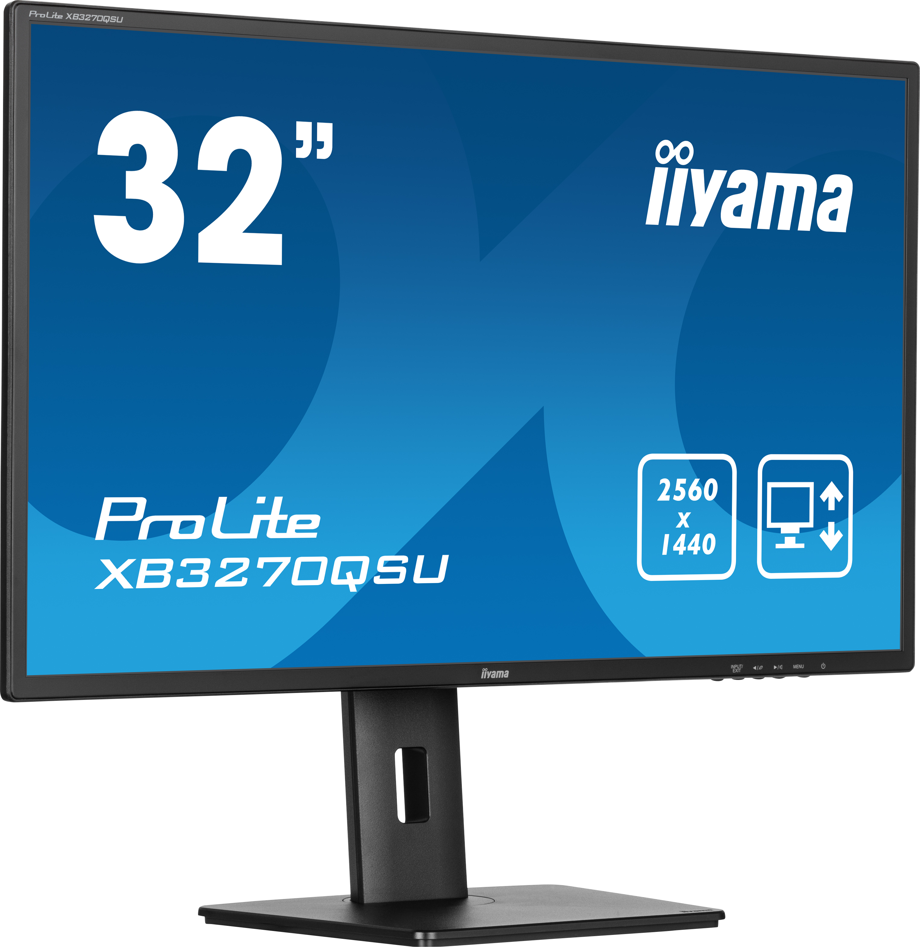 Iiyama ProLite XB3270QSU-B1 | 32" Monitor mit IPS-Panel-Technologie und WQHD-Auflösung