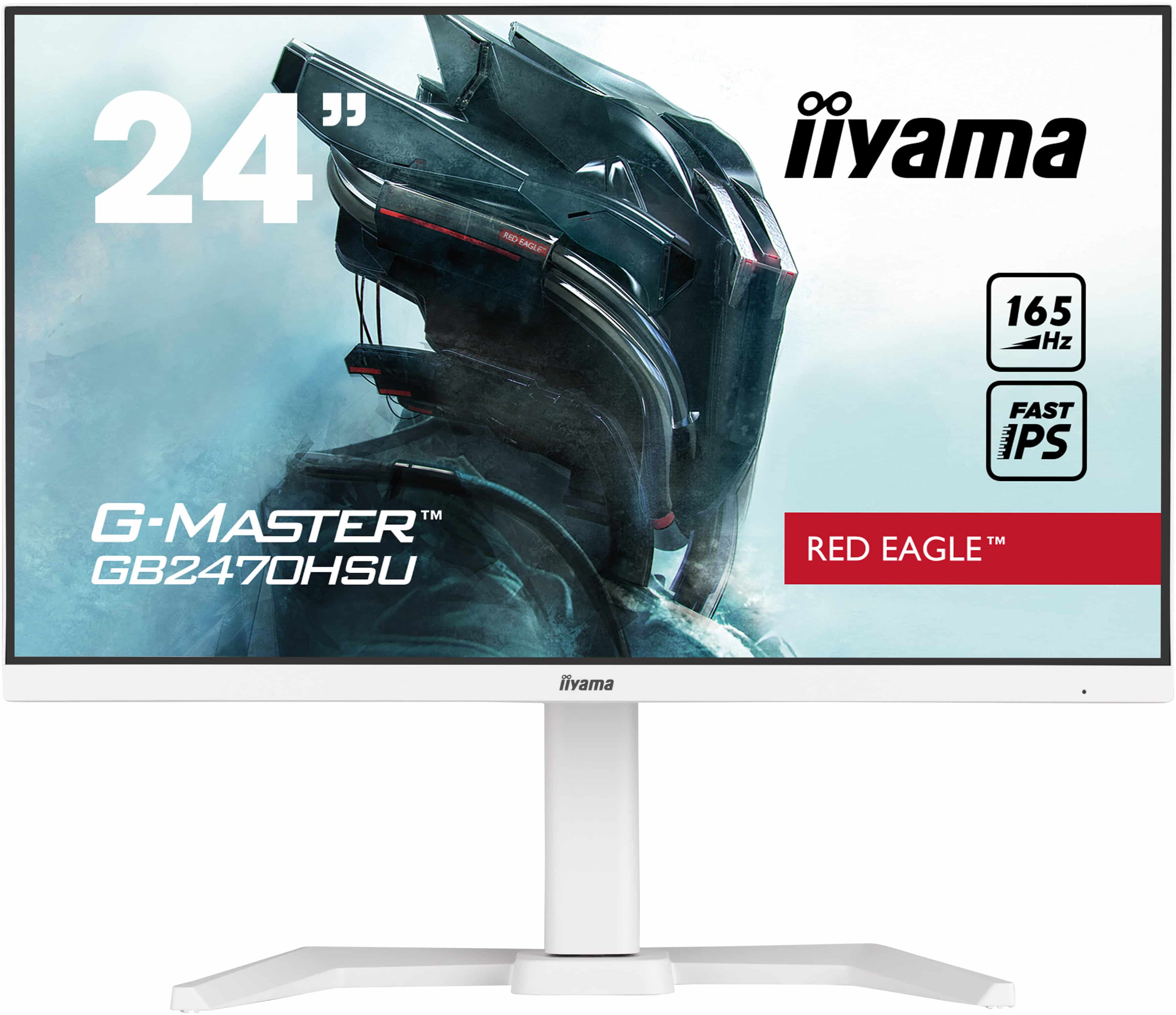 Iiyama G-MASTER GB2470HSU-W5 | 23,8" | 165Hz | Weißer Gaming Monitor
