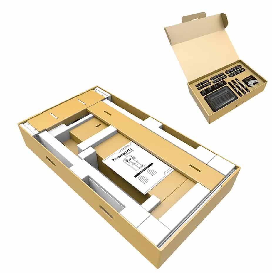 Neomounts WL55-875WH1 TV-Bodenständer 55-100" - Wand - motorisiert - TÜV