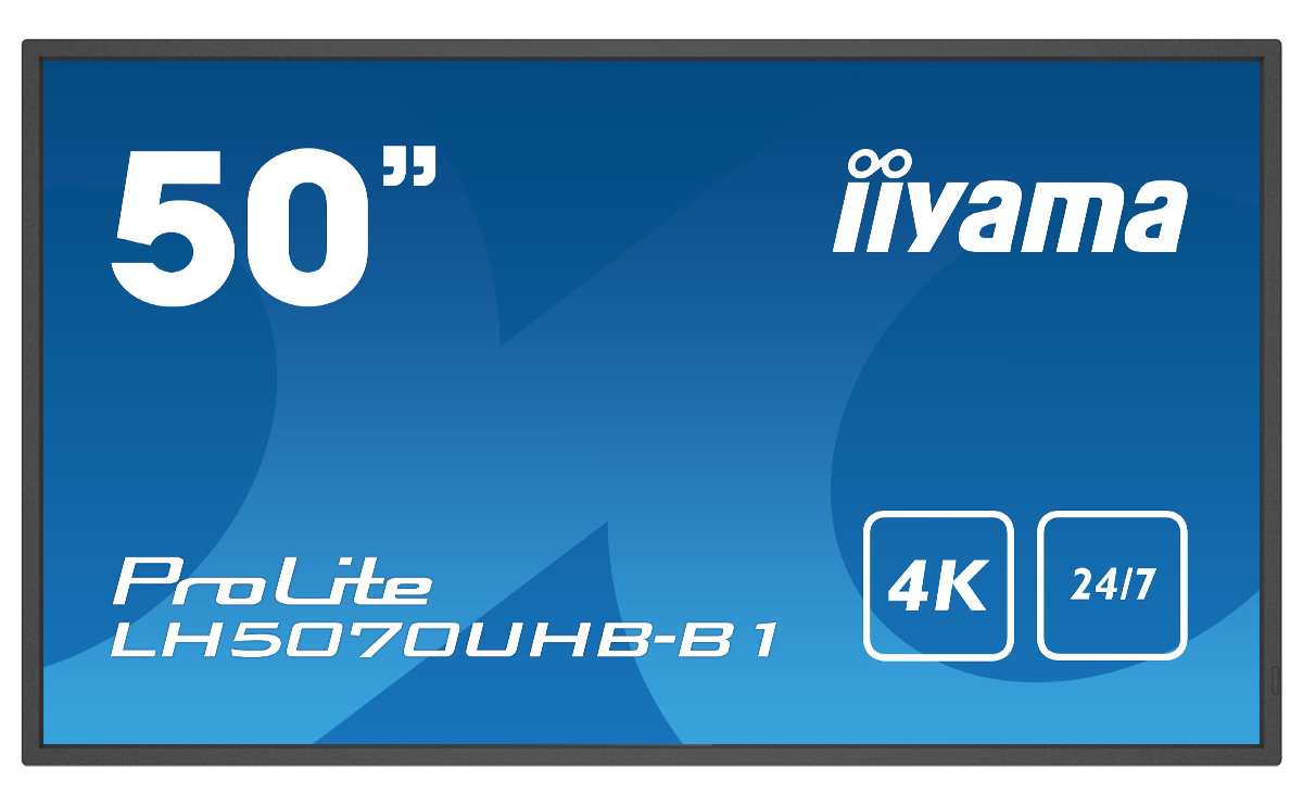 Iiyama ProLite LH5070UHB-B1 | 50" Iiyama ProLite LH5070UHB-B1 | 50"