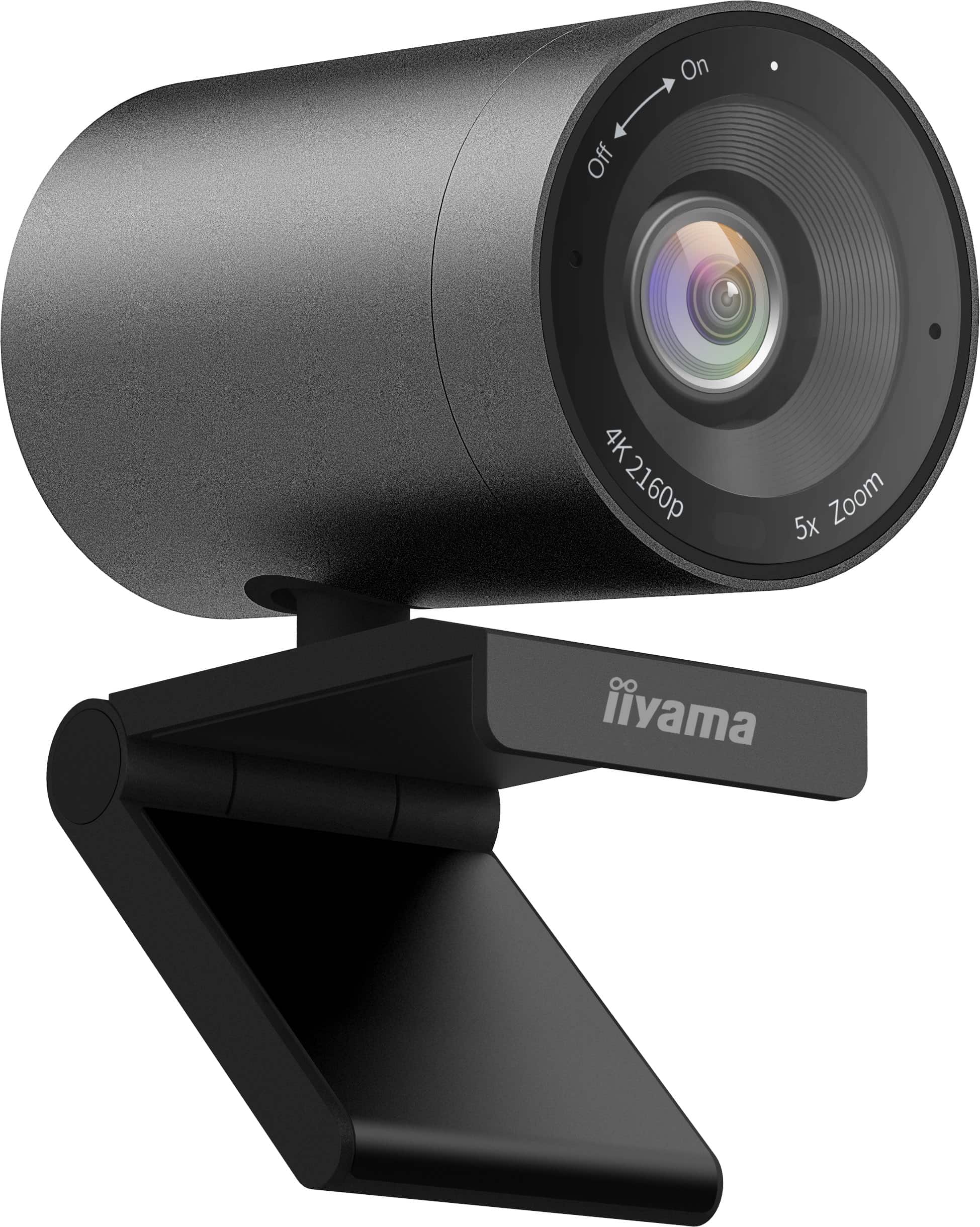 Iiyama UC-CAM10PRO-1 | 4K | Eingebaute Mikrofone | Auto-Tracking | Webcam