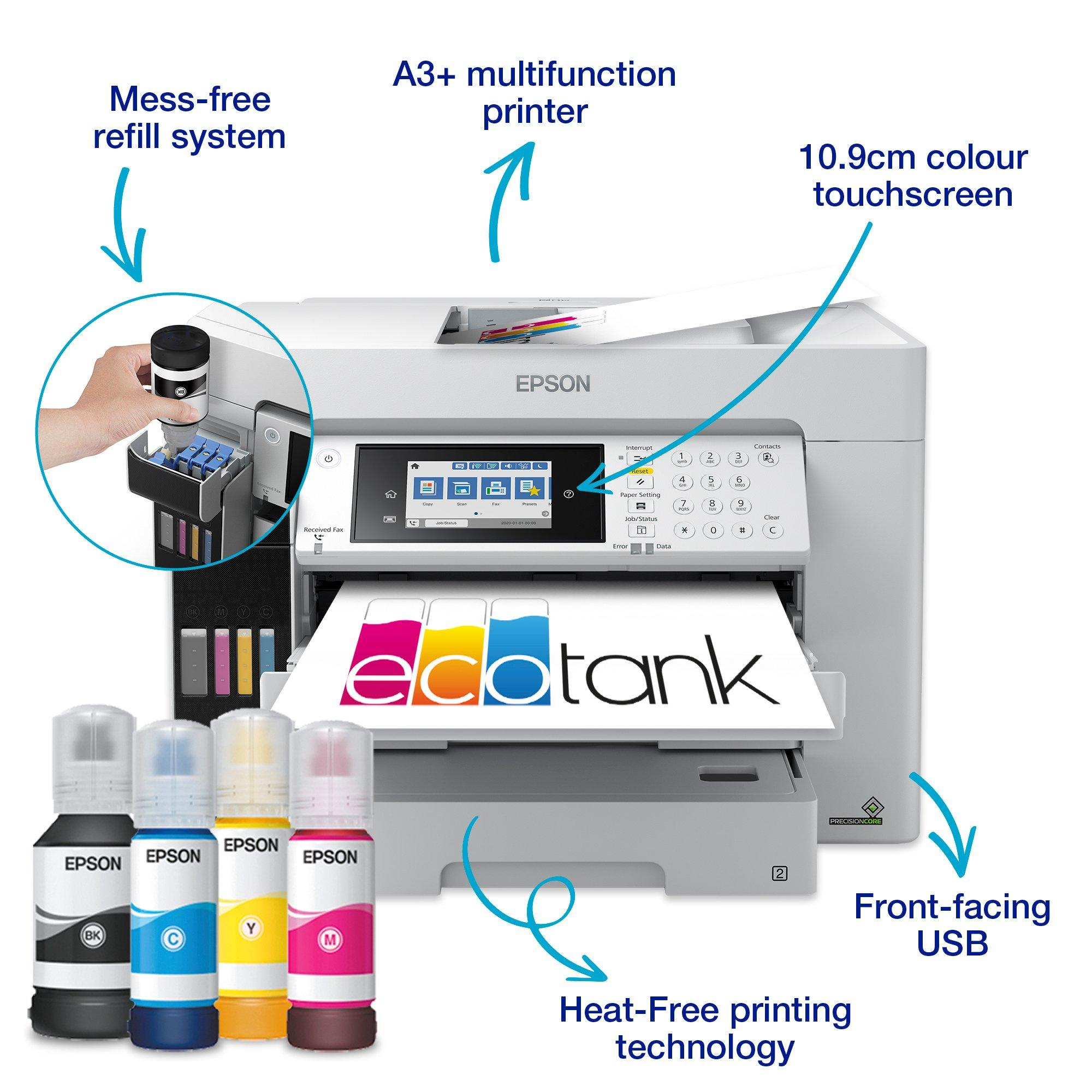 Epson EcoTank ET-16685 BAM Multifunktionsdrucker Tinte Farbe inkl. 3 Jahre Vor-Ort Service durch den Hersteller (CoverPlus) Epson EcoTank ET-16685 BAM Multifunktionsdrucker Tinte Farbe inkl. 3 Jahre Vor-Ort Service durch den Hersteller (CoverPlus)