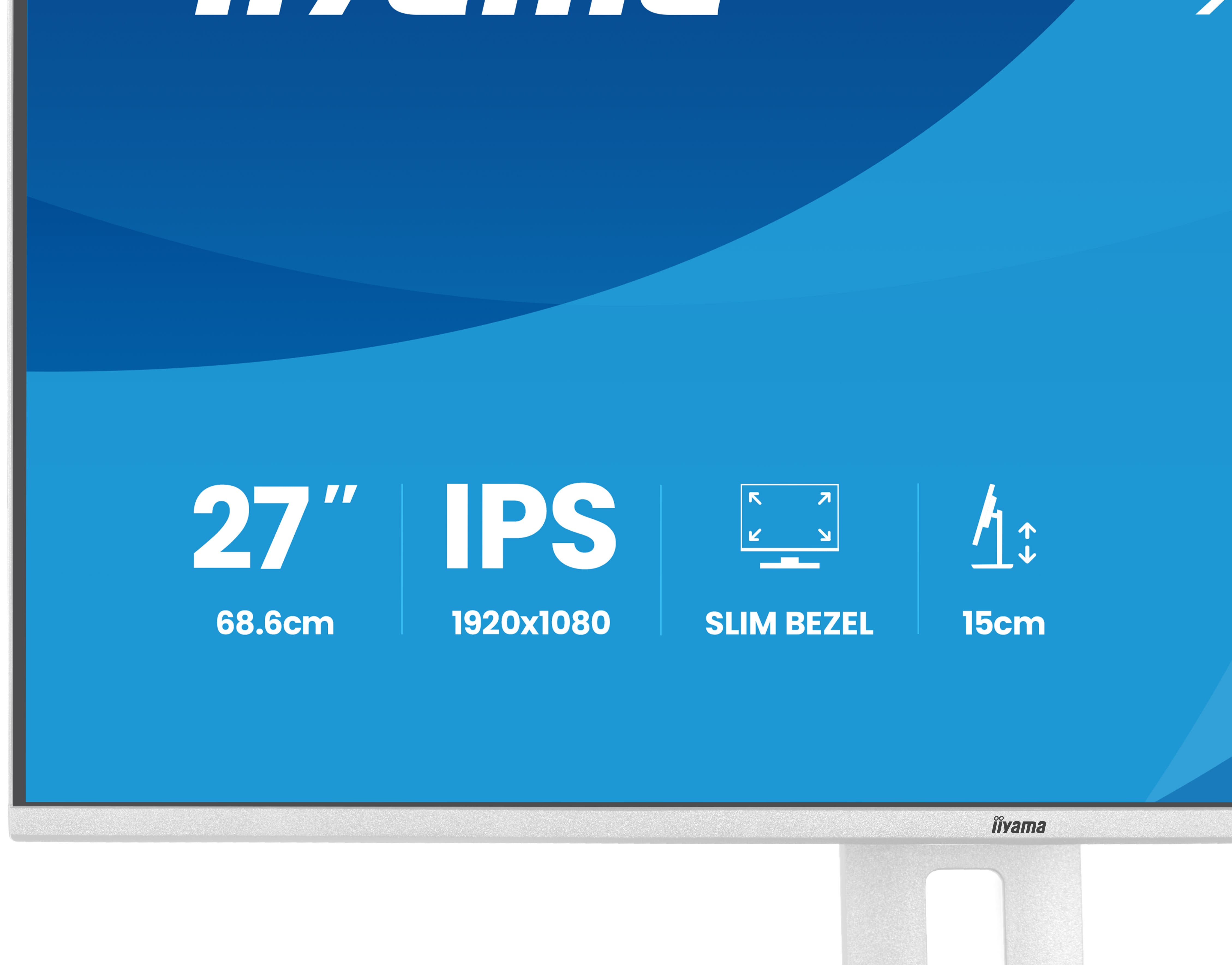 Iiyama ProLite XB2797HSU-W1 | 27" IPS Monitor 120Hz für Büro & Homeoffice
