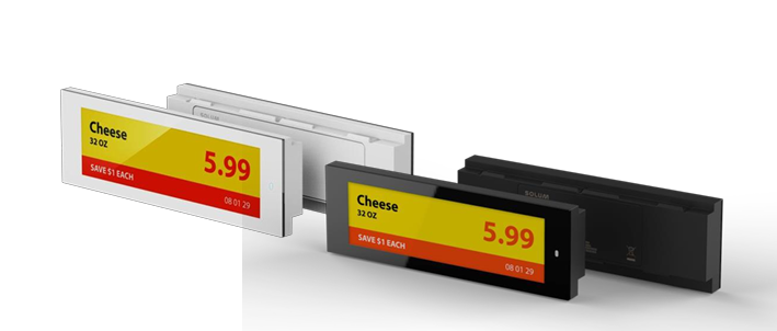  Solum Newton Pro 4 Color 4,3" schwarz IP68 | elektronische Preisschilder