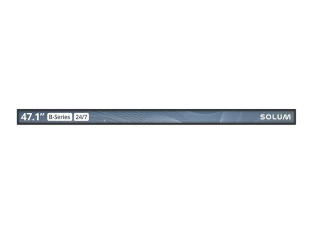 Solum B47A | 47.1" Bar Display für Digital Signage, 500 cd/m², 24/7 Betrieb