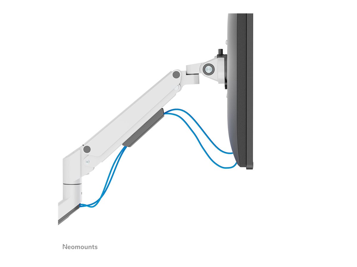 Neomounts DS70-250WH2 Monitorarm 17-32" - Gasfeder - Topfix - 180°-Stopp