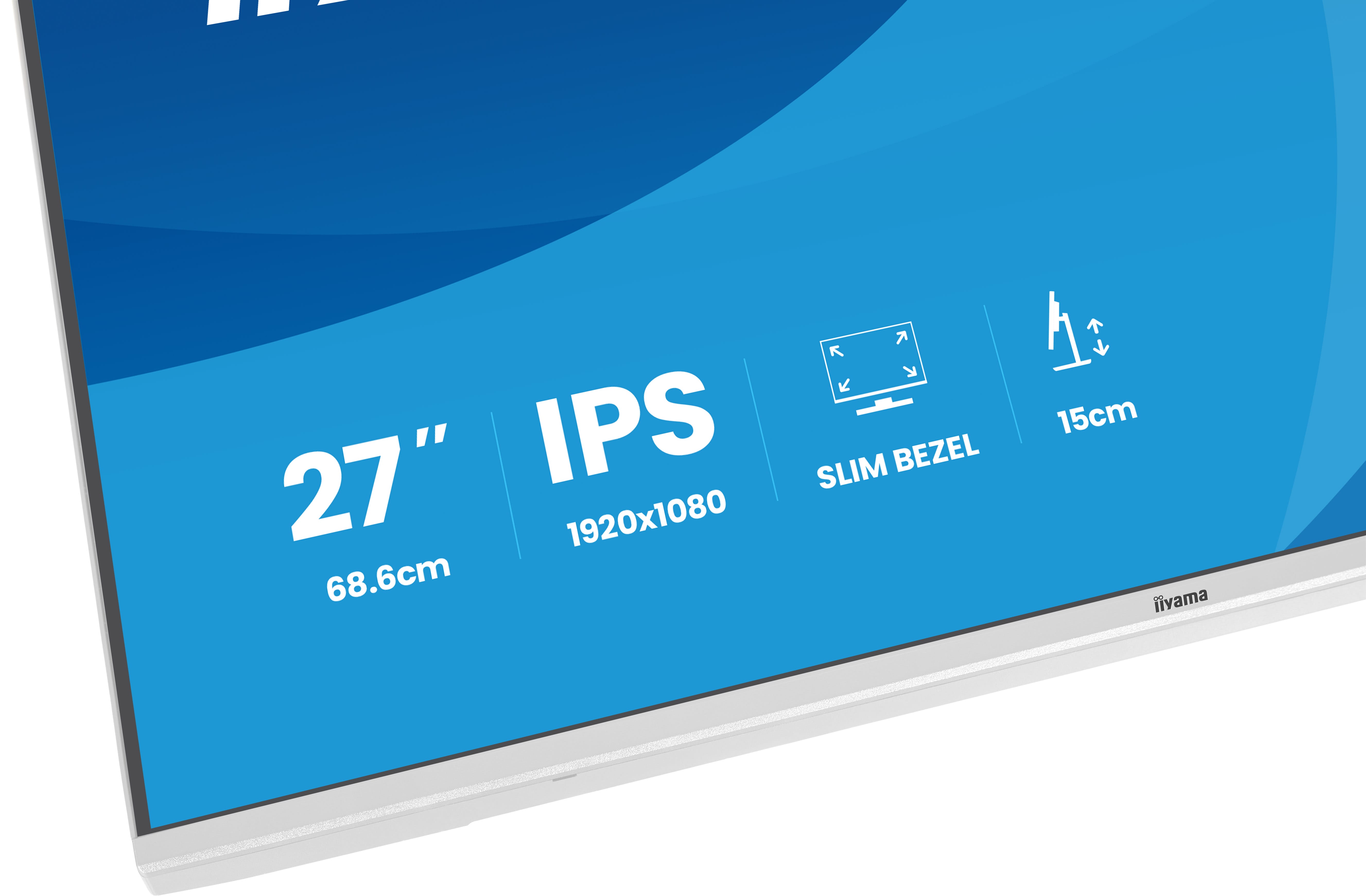 Iiyama ProLite XB2797HSU-W1 | 27" IPS Monitor 120Hz für Büro & Homeoffice