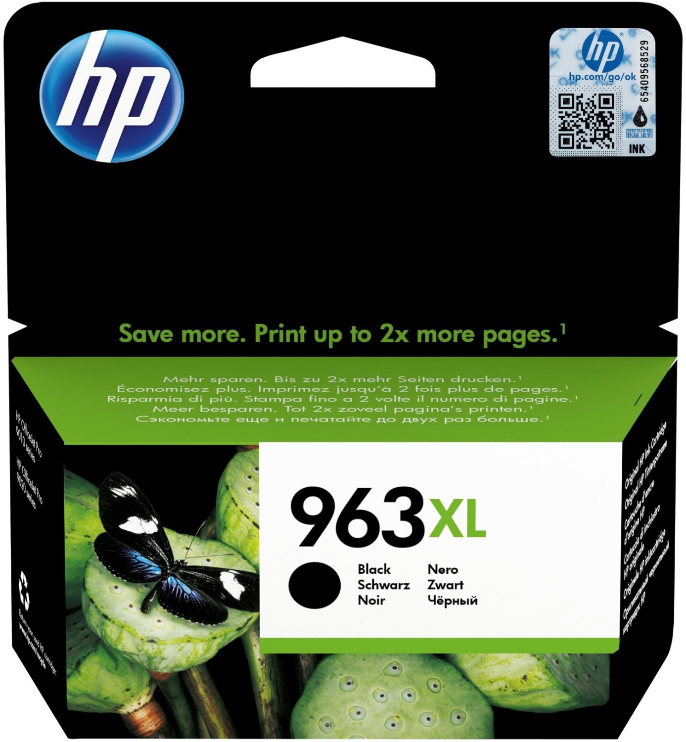 HP 963XL | Schwarz | 2.000 Seiten | Tinte