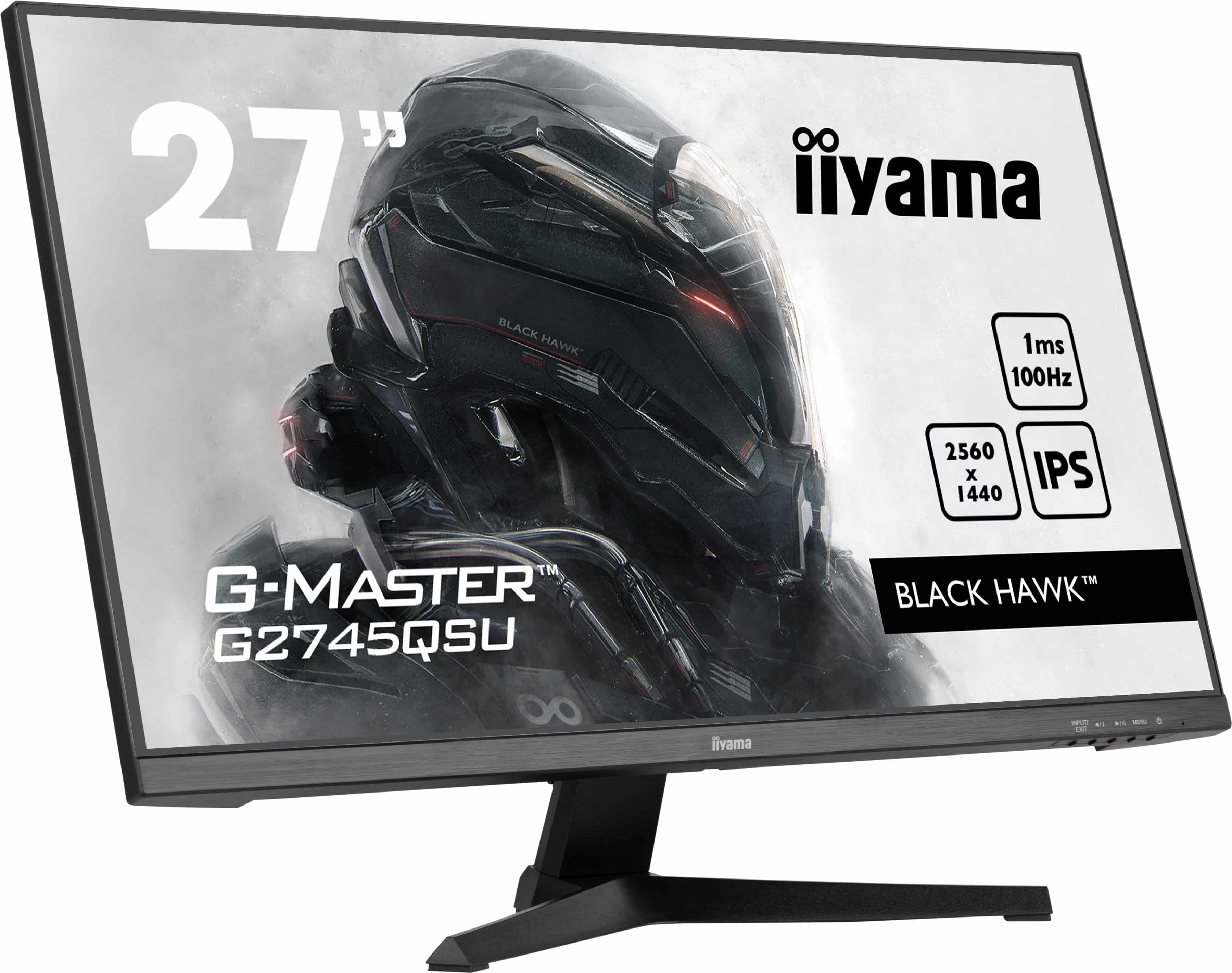Iiyama G-MASTER G2745QSU-B2 | 27" WQHD Gaming-Monitor (100Hz, IPS, 1ms MPRT) Iiyama G-MASTER G2745QSU-B2 | 27" WQHD Gaming-Monitor (100Hz, IPS, 1ms MPRT)
