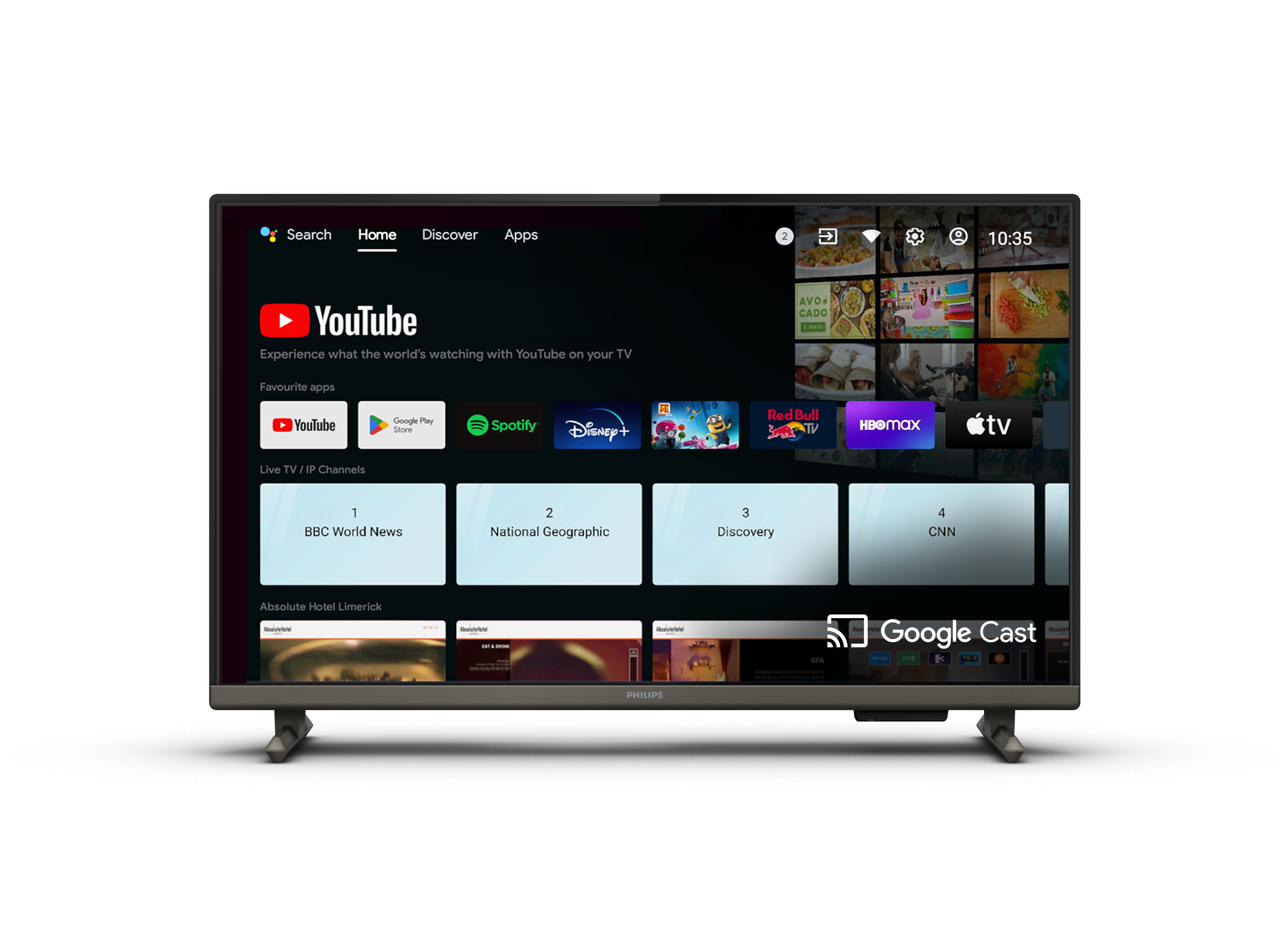 Philips 24 Zoll 24HFL4518/12 Hotel-TV HD Ready – Serie 4518