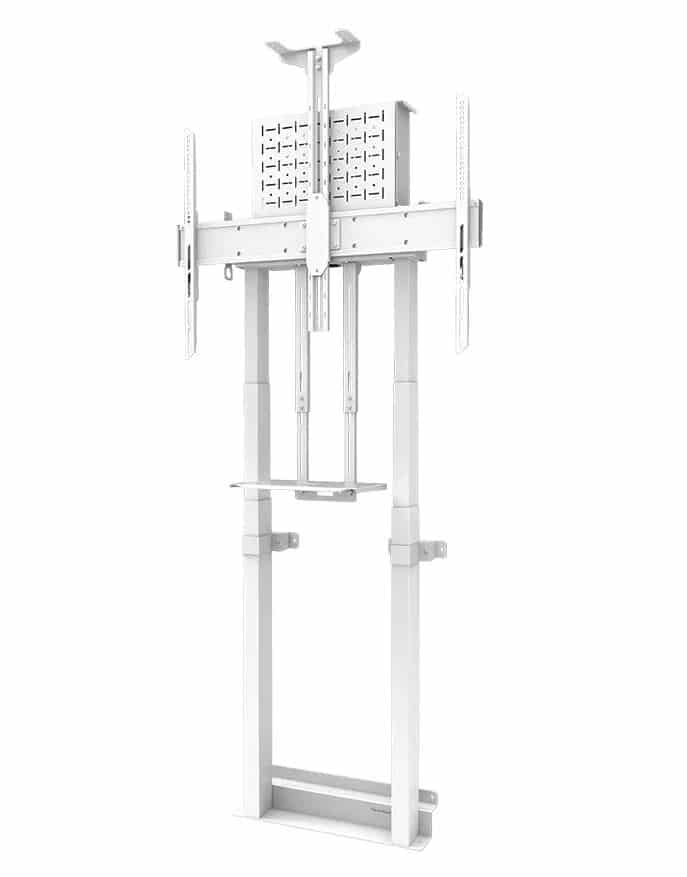 Neomounts WL55-875WH1 | 55" - 110" | motorisierte Wandhalterung | weiß