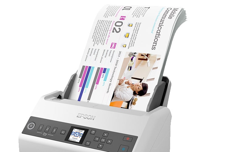 Epson Dokumentenscanner WorkForce DS-730N Epson Dokumentenscanner WorkForce DS-730N