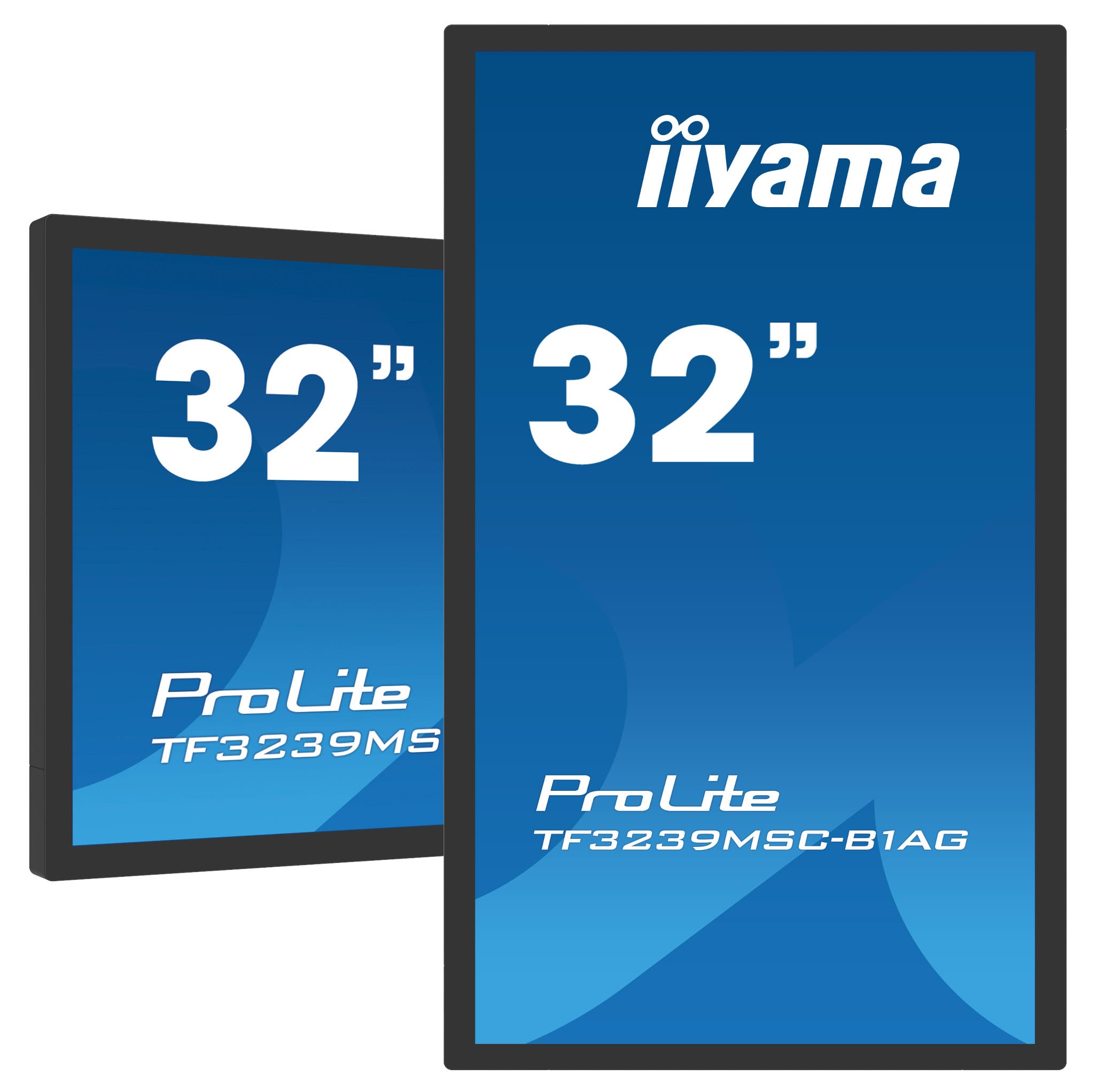 Iiyama ProLite TF3239MSC-B1AG | 32" (80 cm) | 12 Punkt Multi-Touch-Monitor mit Touch-durch-Glass Technologie und AntiGlare Beschichtung | Ausstellungsgerät
