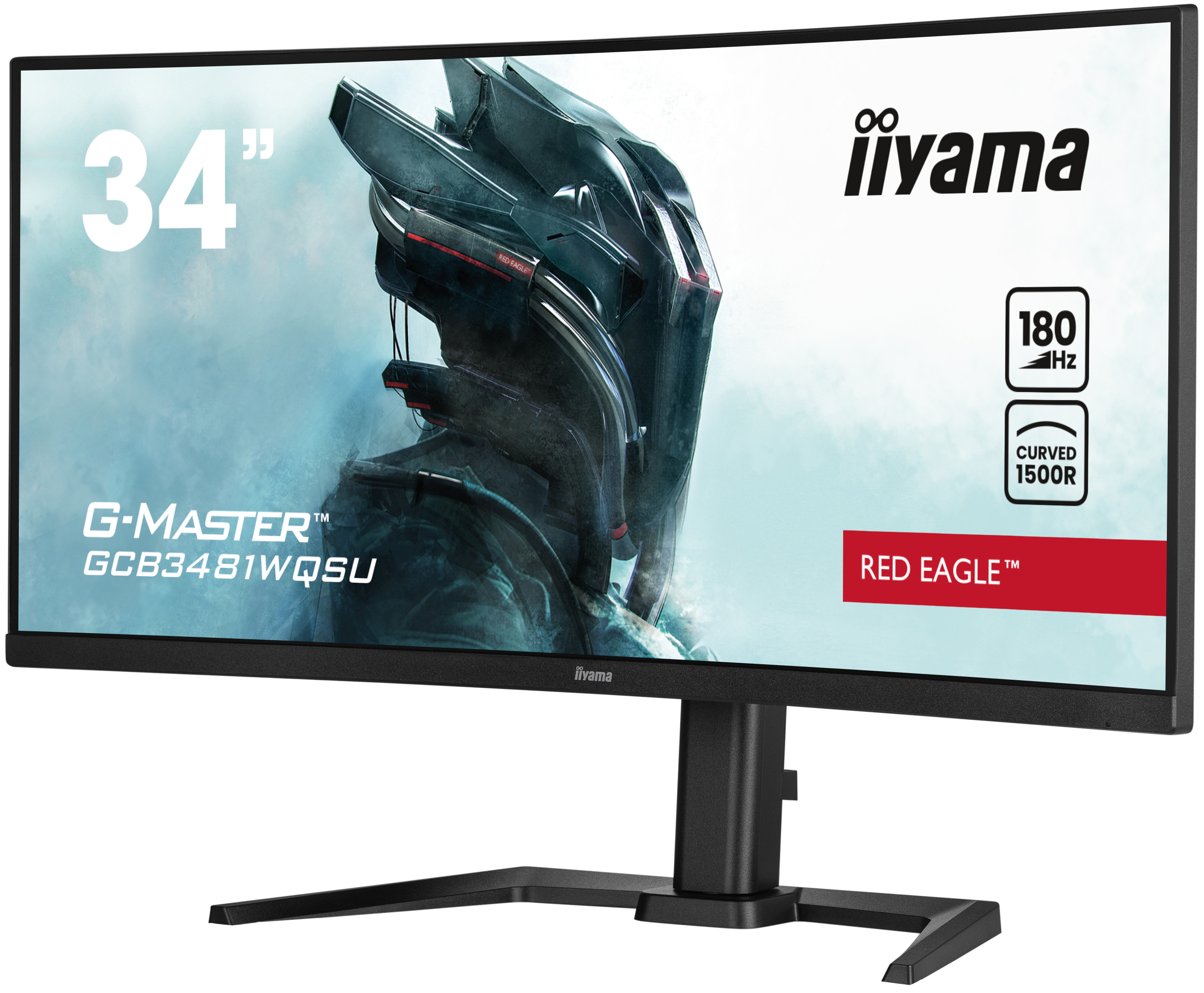 Iiyama G-MASTER GCB3481WQSU-B1 RED EAGLE | 34" Iiyama G-MASTER GCB3481WQSU-B1 RED EAGLE | 34"