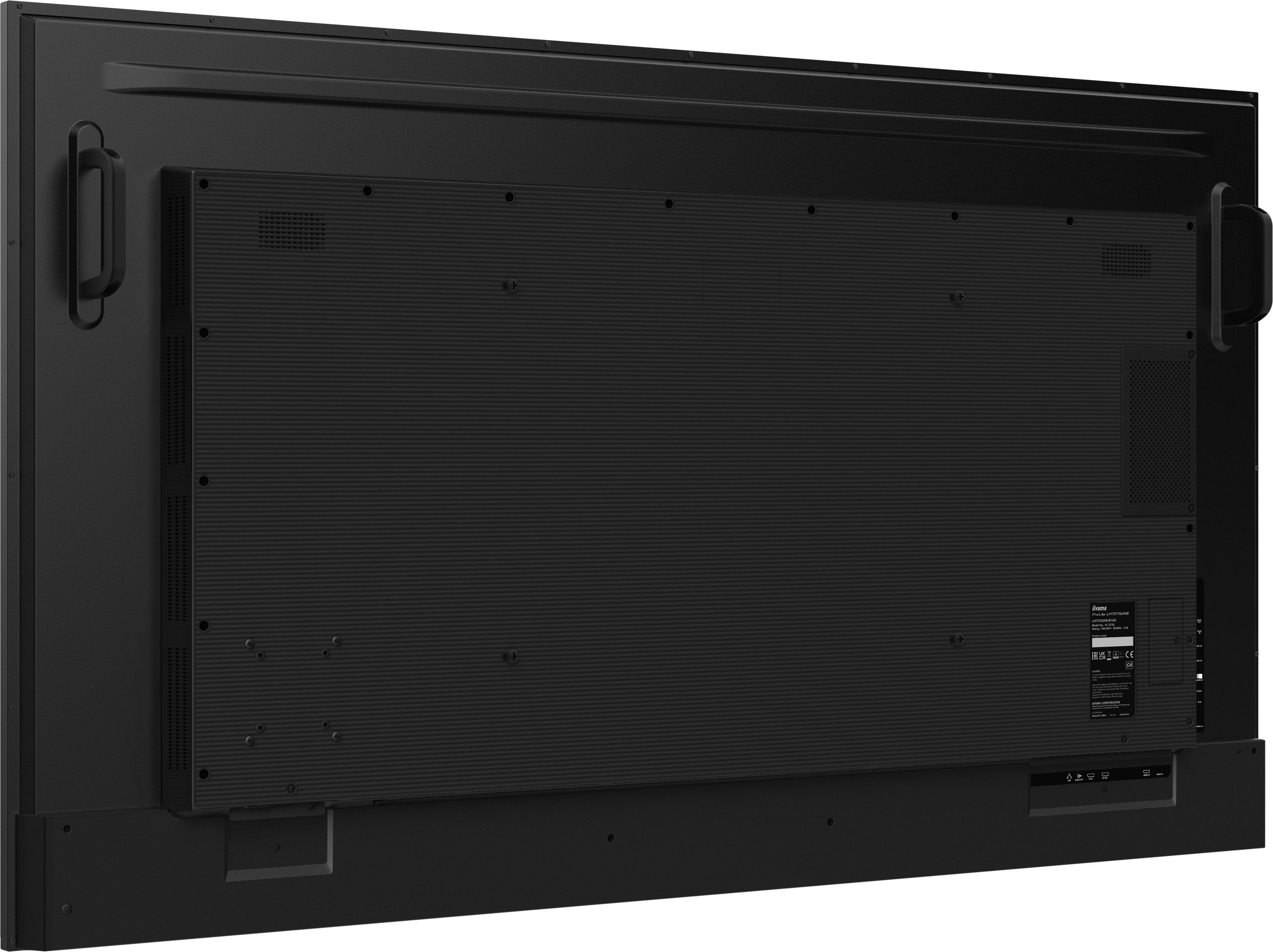 Iiyama ProLite LH7575UHS-B1AG | 75" 4K UHD Digital Signage Display – 24/7 Betrieb, Android OS, Intel® SDM, FailOver
