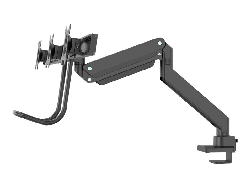 Neomounts NM-D775DX3BLACK Monitorarm 17-27" - Gasfeder - Topfix - 180°-Stopp
