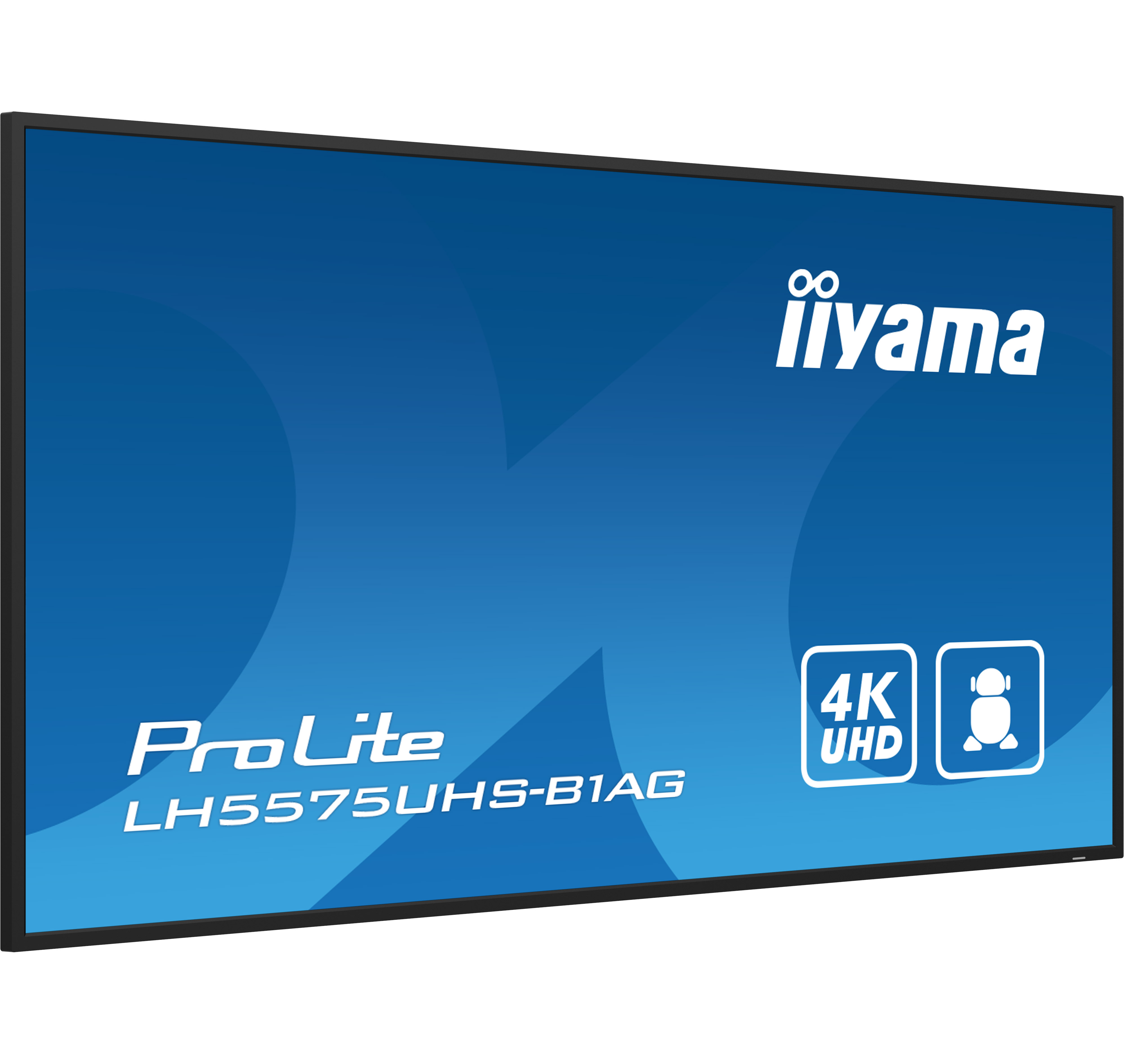 Iiyama ProLite LH5575UHS-B1AG | 55" 4K UHD Digital Signage Display – 24/7 Betrieb, Android OS, Intel® SDM, FailOver Iiyama ProLite LH5575UHS-B1AG | 55" 4K UHD Digital Signage Display – 24/7 Betrieb, Android OS, Intel® SDM, FailOver