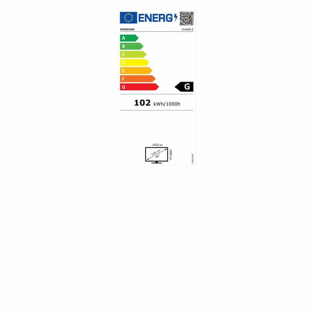 Samsung UH46N-E | 46" | 700cd/cm² | LED-Videowall-Display