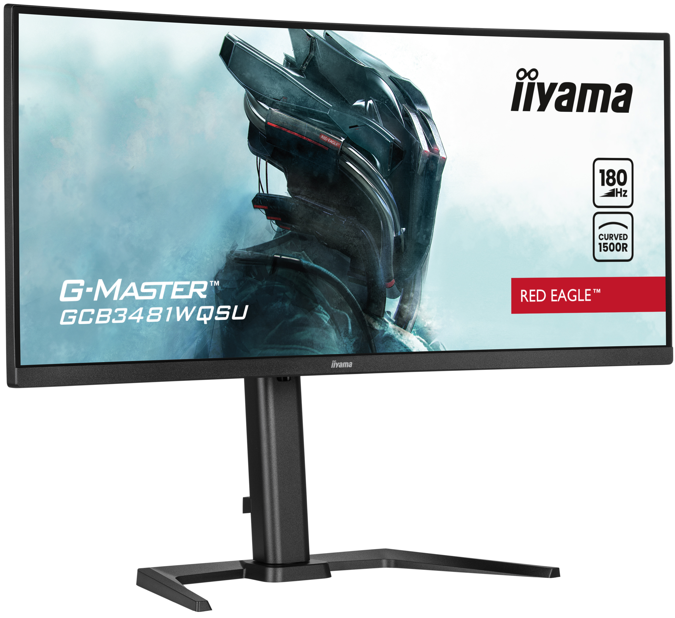 Iiyama G-MASTER GCB3481WQSU-B1 RED EAGLE | 34" Iiyama G-MASTER GCB3481WQSU-B1 RED EAGLE | 34"