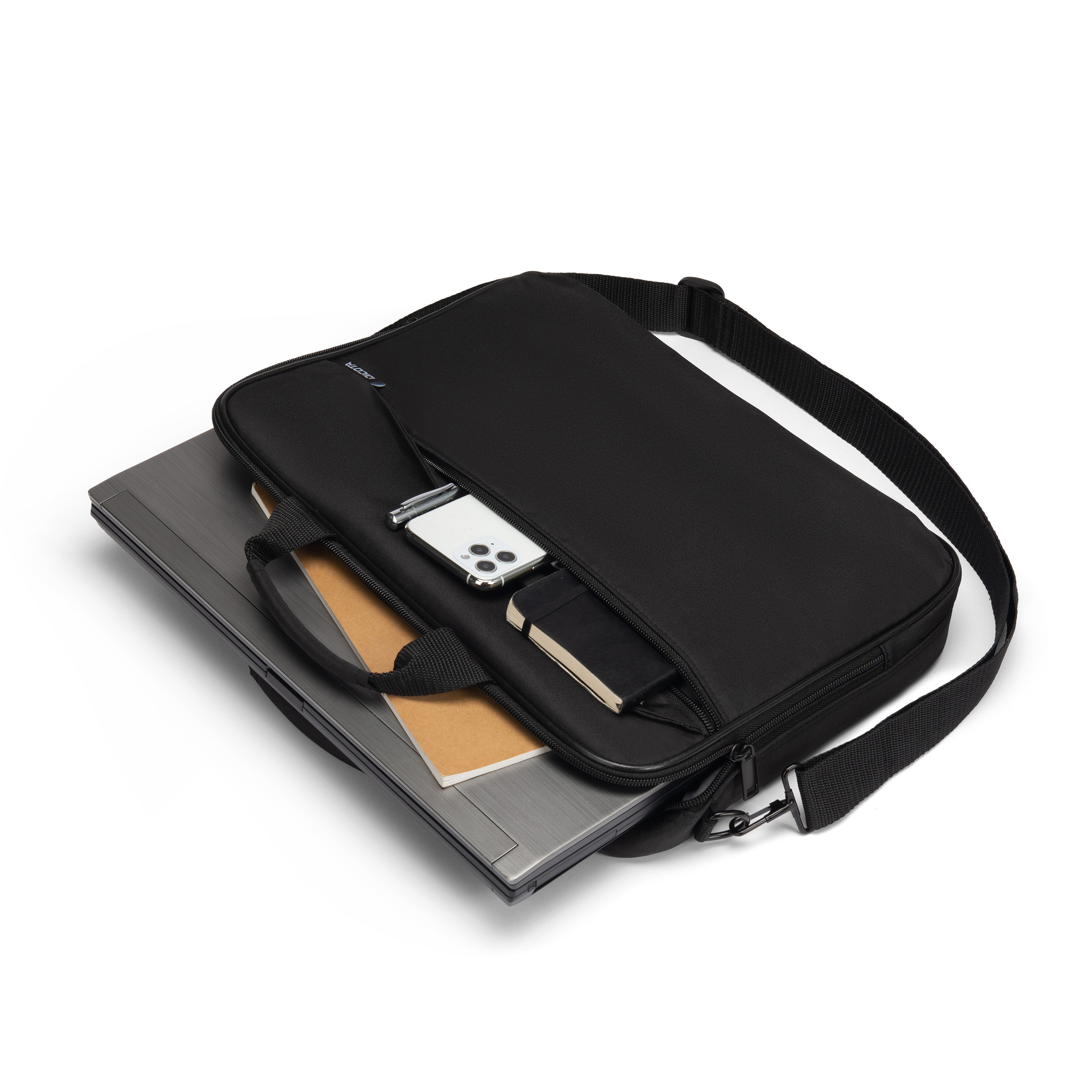 DICOTA ONE Top Traveller - Notebook-Tasche - 40.6 cm - 14" - 16" - Schwarz