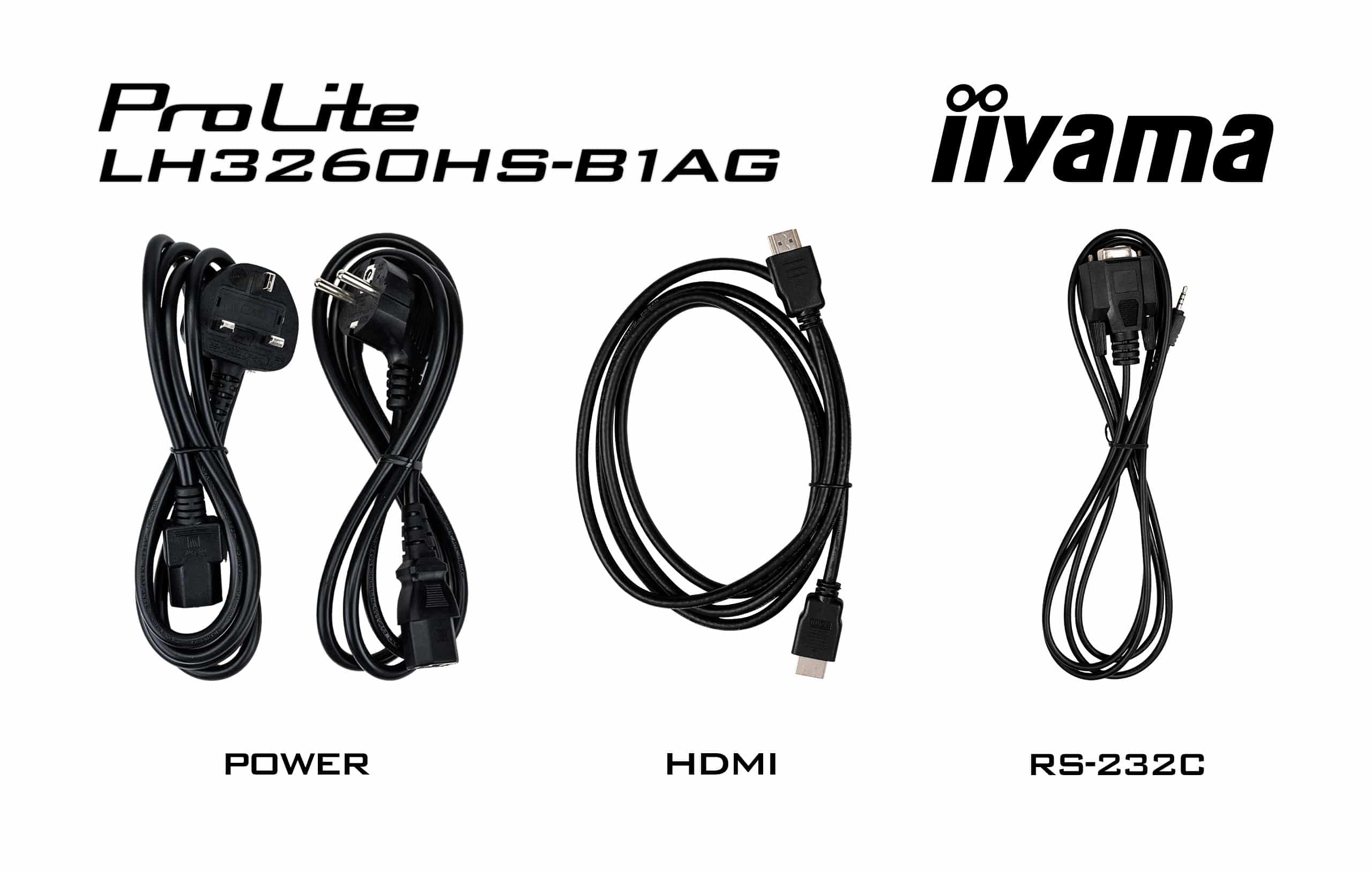 Iiyama ProLite LH3260HS-B1AG | Professionelles 32″ Full HD Digital Signage – 500 cd/m², Android 11, iiSignage², FailOver, 24/7, Quer- & Hochformat
