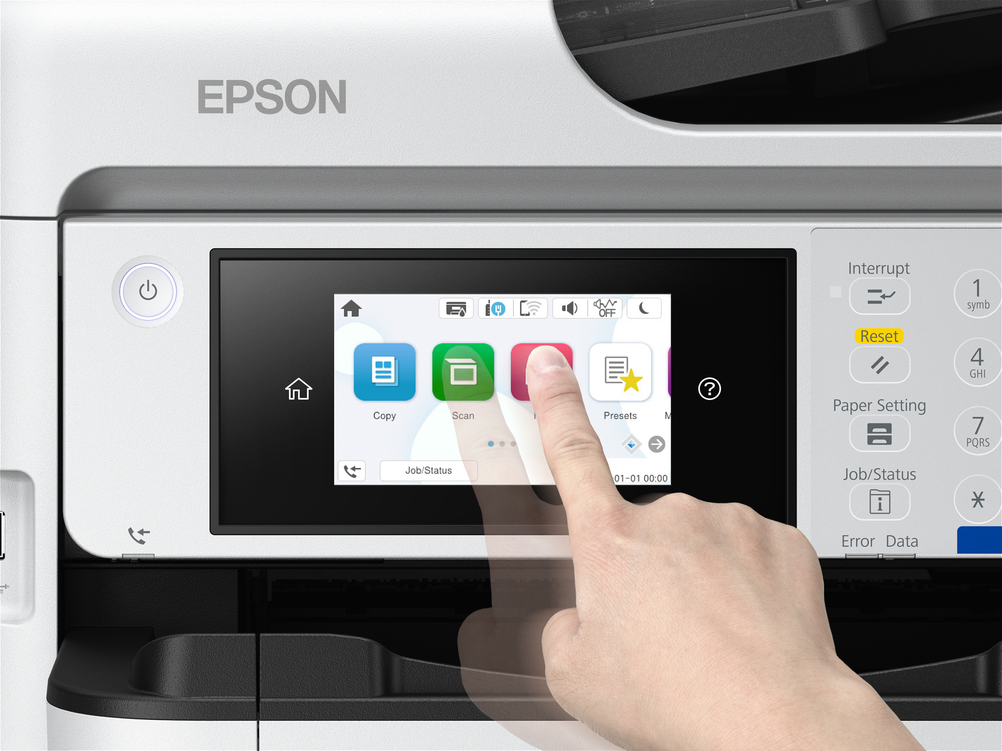 Epson Multifunktionsdrucker Tinte Farbe WorkForce Pro EM-C800RDWF Epson Multifunktionsdrucker Tinte Farbe WorkForce Pro EM-C800RDWF