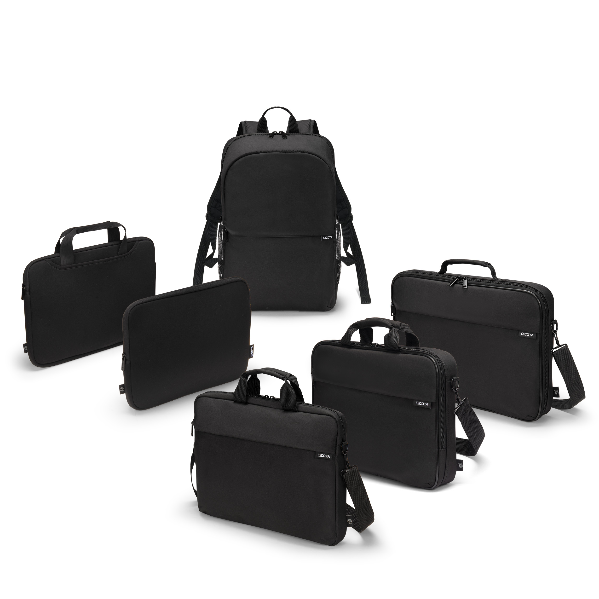 DICOTA ONE Multi - Notebook-Tasche - praktisch, mit Schutz - 43.9 cm - 15" - 17.3" - Schwarz