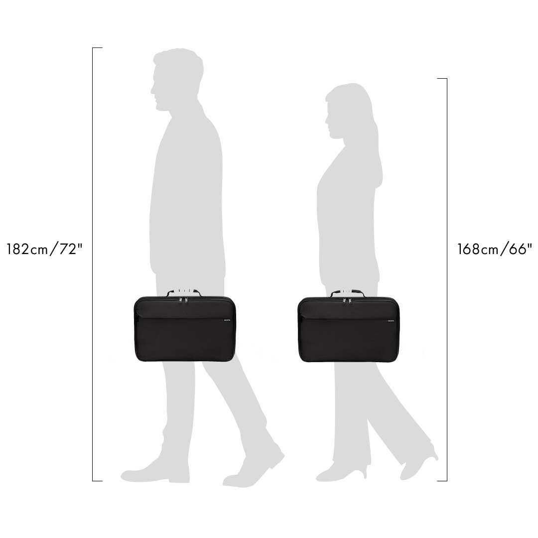 DICOTA ONE Multi - Notebook-Tasche - praktisch, mit Schutz - 43.9 cm - 15" - 17.3" - Schwarz