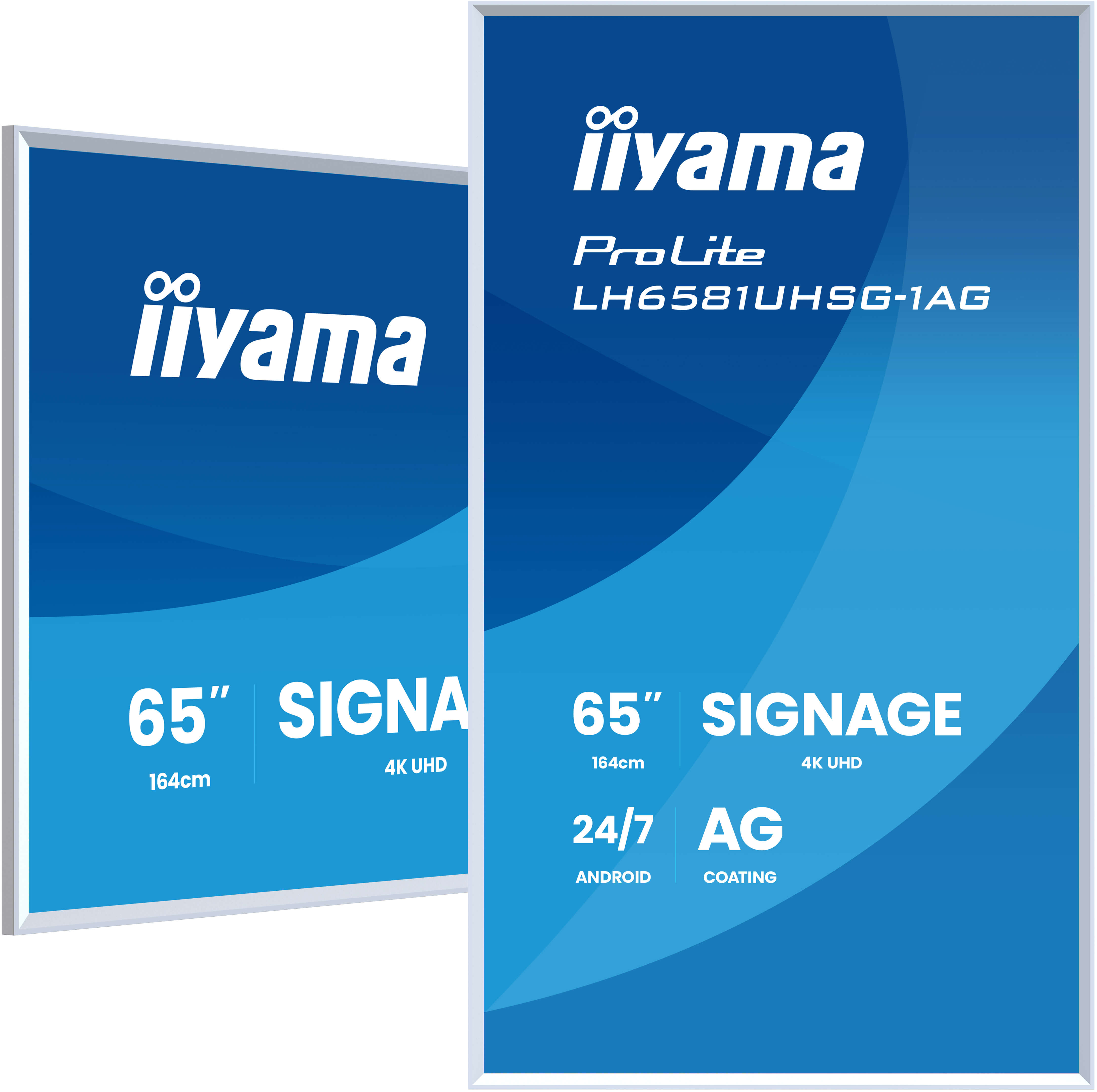 Iiyama ProLite LH6581UHSG-1AG | 65" 4K Digital Signage Display mit Stil und Flexibilität