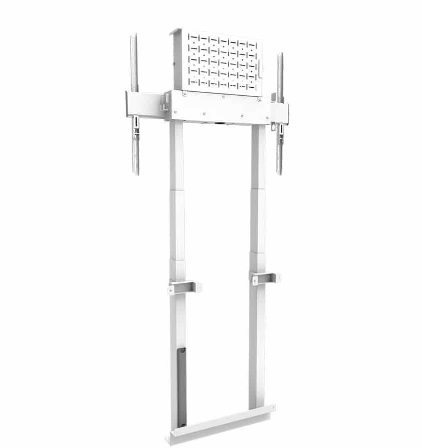 Neomounts WL55-875WH1 | 55" - 110" | motorisierte Wandhalterung | weiß