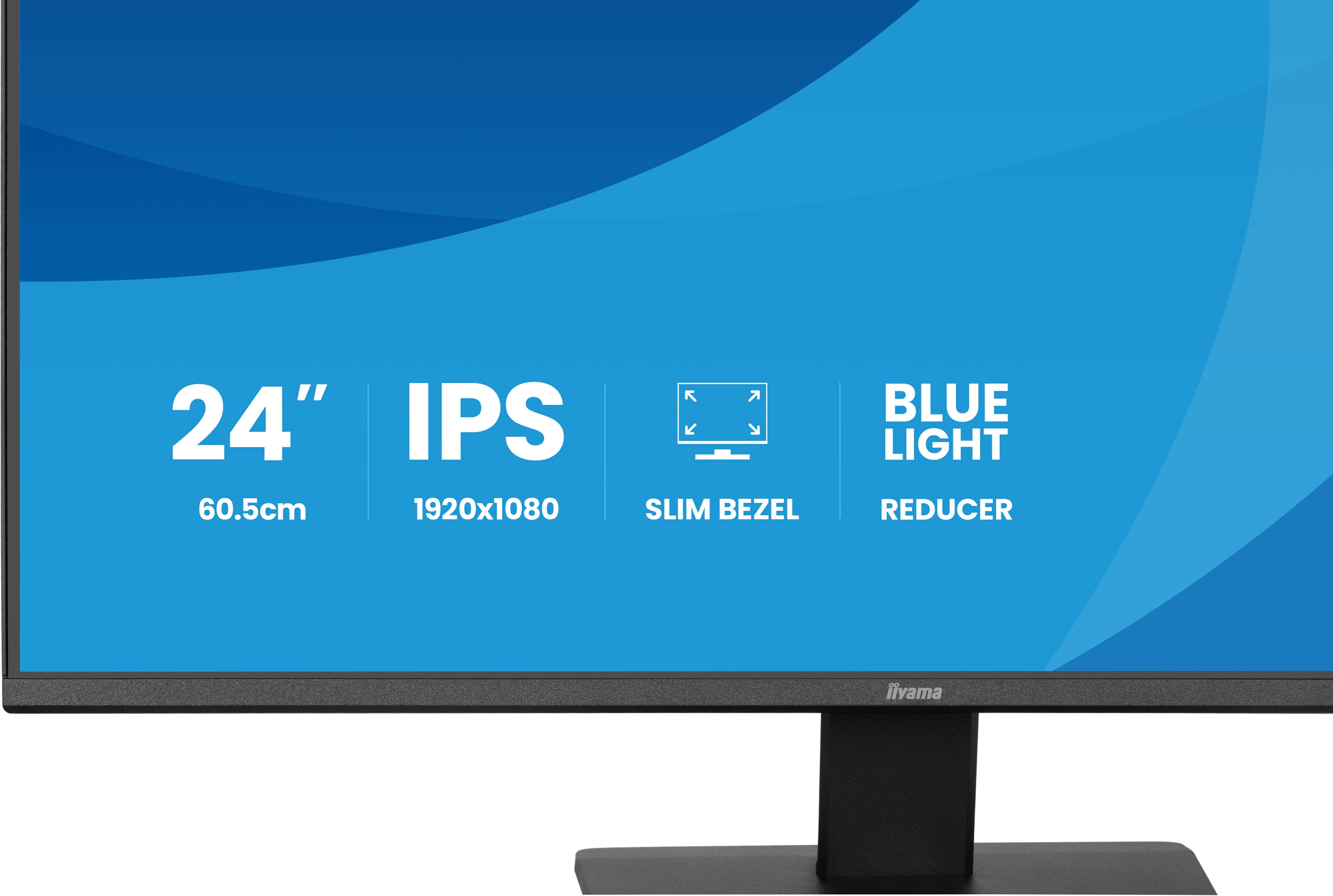 Iiyama ProLite X2491H-B1 | 24" Full HD IPS Monitor Full HD 1920x1080 120Hz 1ms HDMI DisplayPort