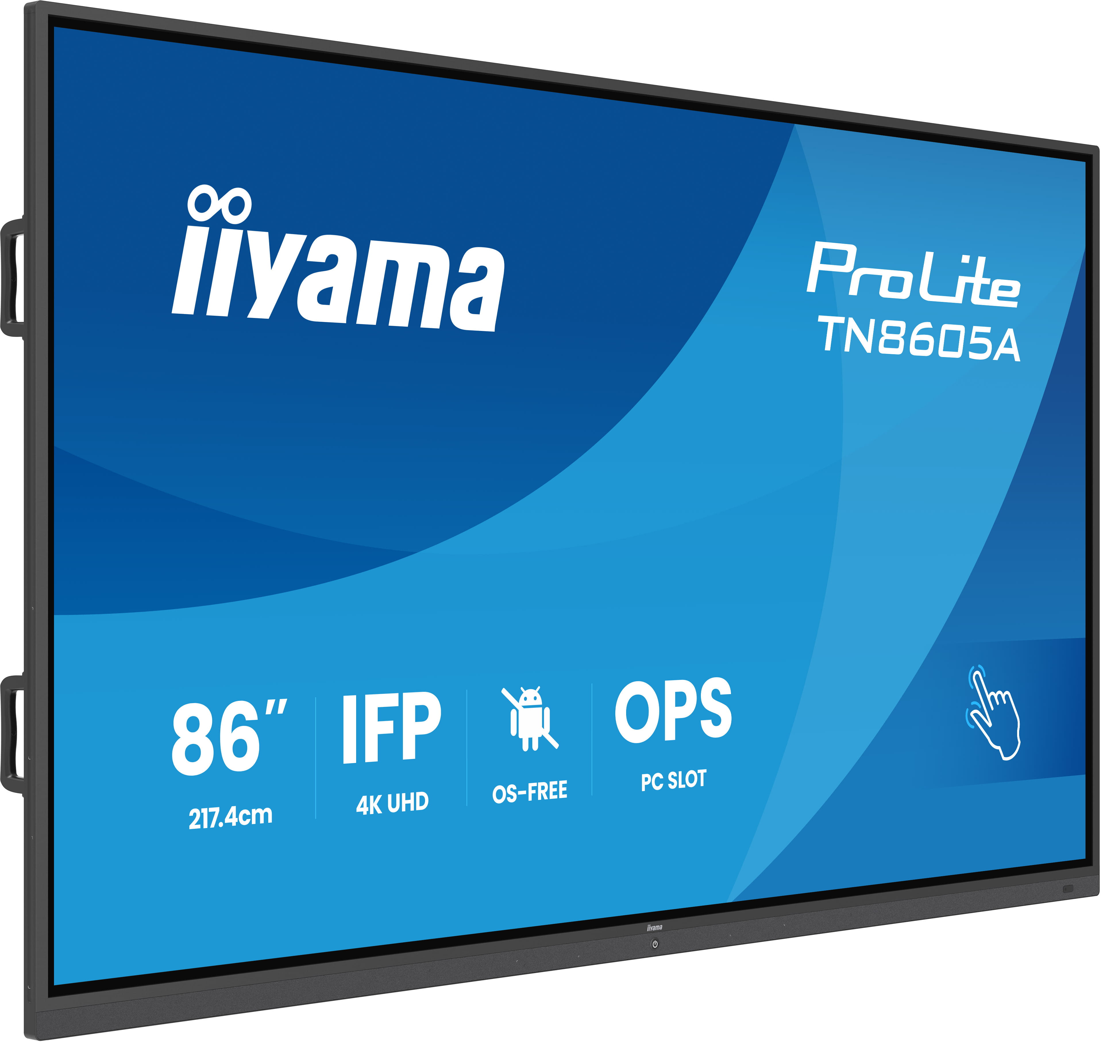Iiyama ProLite TN8605A-B1AG | 86" professionelles 4K Touch-Display ohne Betriebssystem
