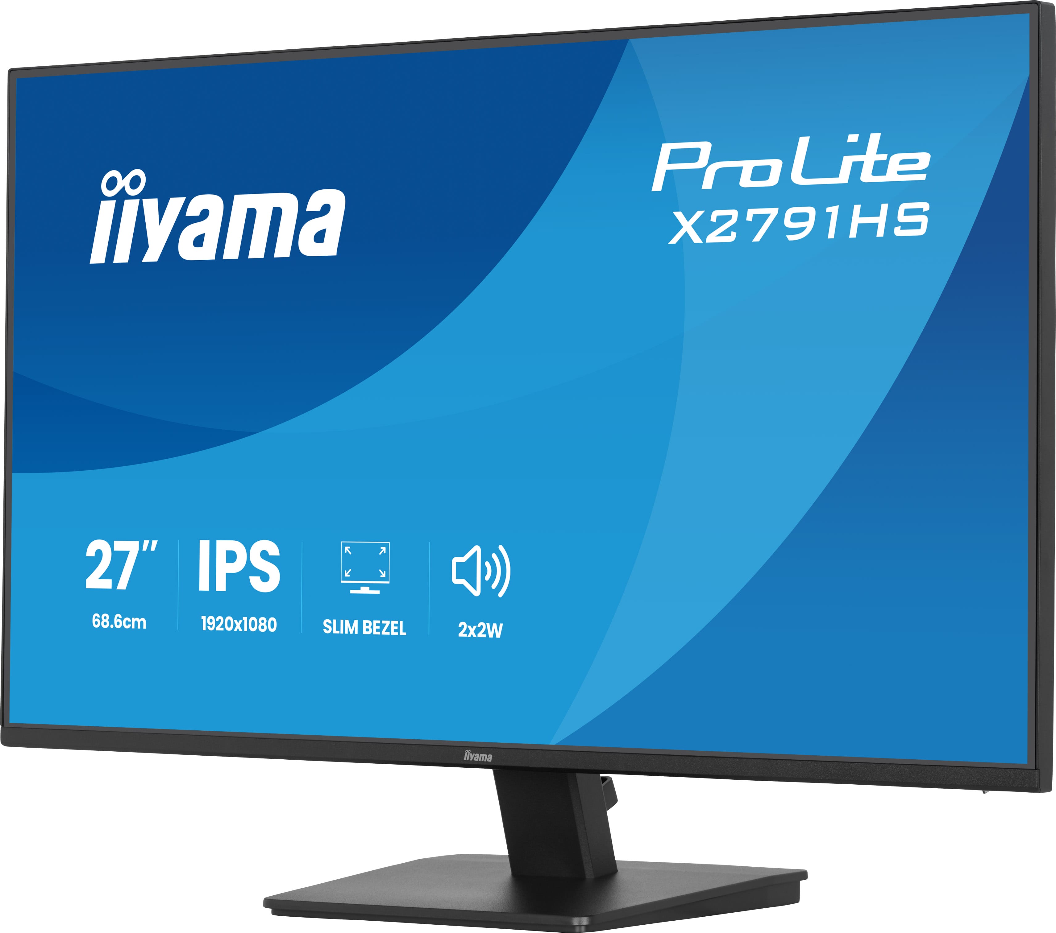 Iiyama ProLite X2791HS-B1 | 27" IPS Full HD Monitor 120 Hz Eye-Care flimmerfrei