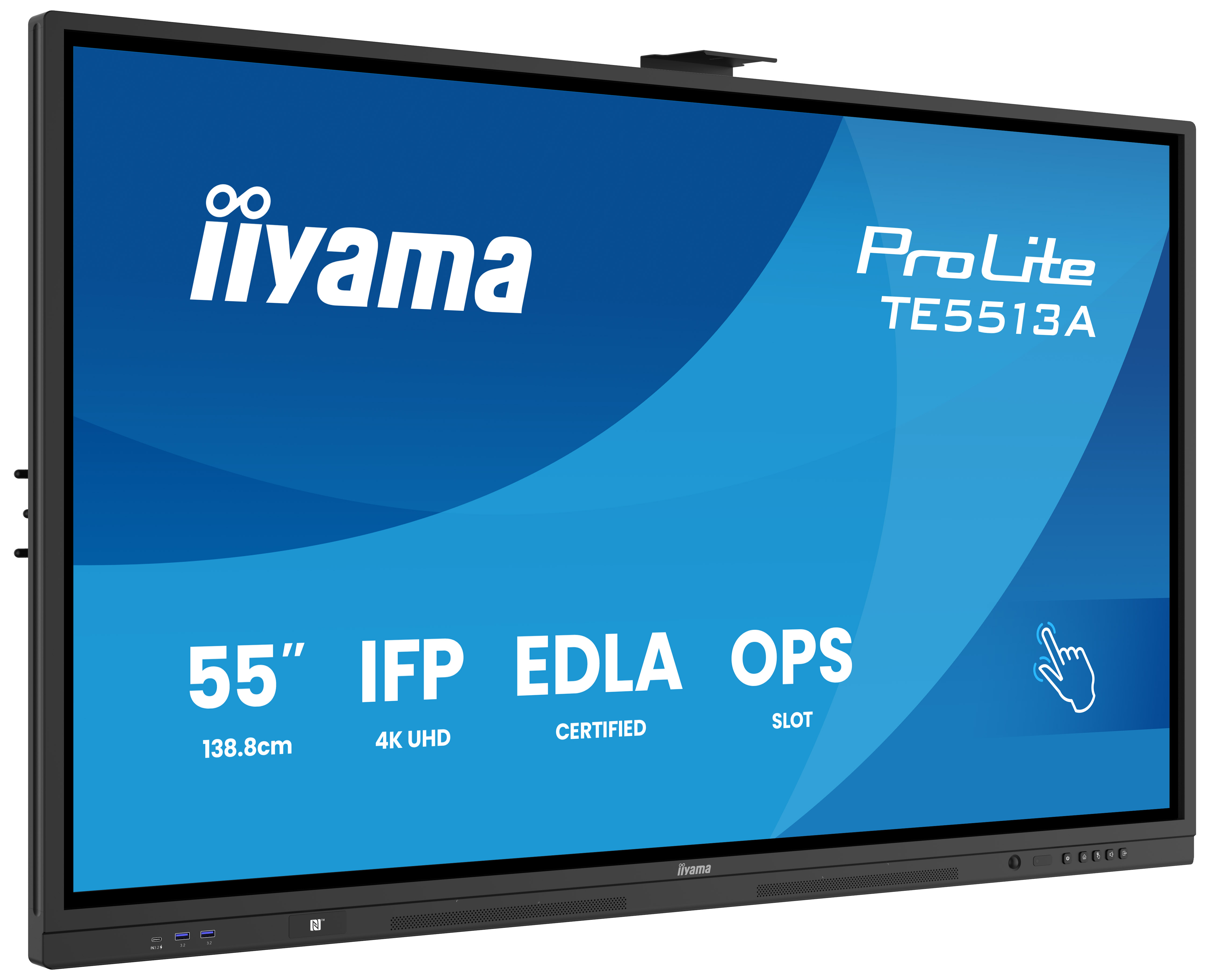 Iiyama ProLite TE5513A-B3AG | 55" | 4K UHD | Whiteboard Display