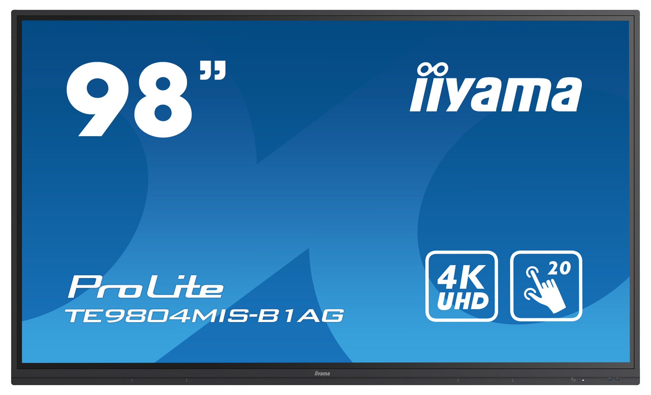 Iiyama ProLite TE9804MIS-B1AG | 98" (247,7cm) | Interaktives 98'' LCD Touchscreen-Display mit 4K-Auflösung und integrierter Whiteboard-Software