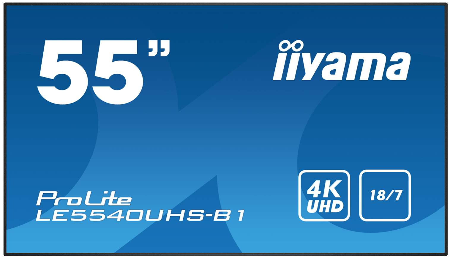 Iiyama ProLite LE5540UHS-B1 | 54,6" (138,68cm) | 18/7 Betriebszeit und 4K-Grafik