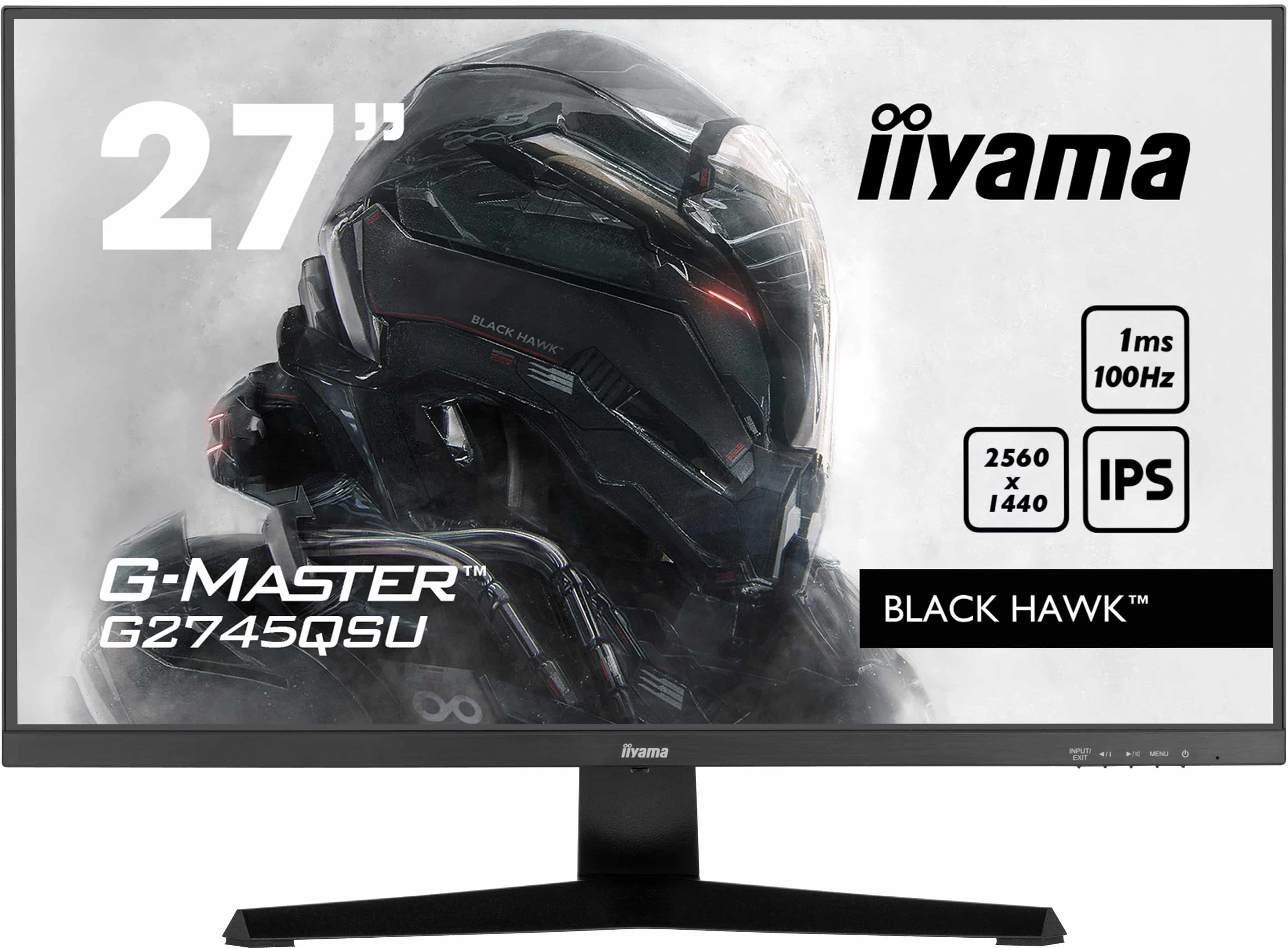 Iiyama G-MASTER G2745QSU-B2 | 27" WQHD Gaming-Monitor (100Hz, IPS, 1ms MPRT)