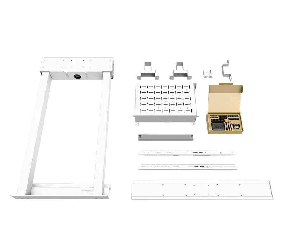 Neomounts WL55-875WH1 TV-Bodenständer 55-100" - Wand - motorisiert - TÜV