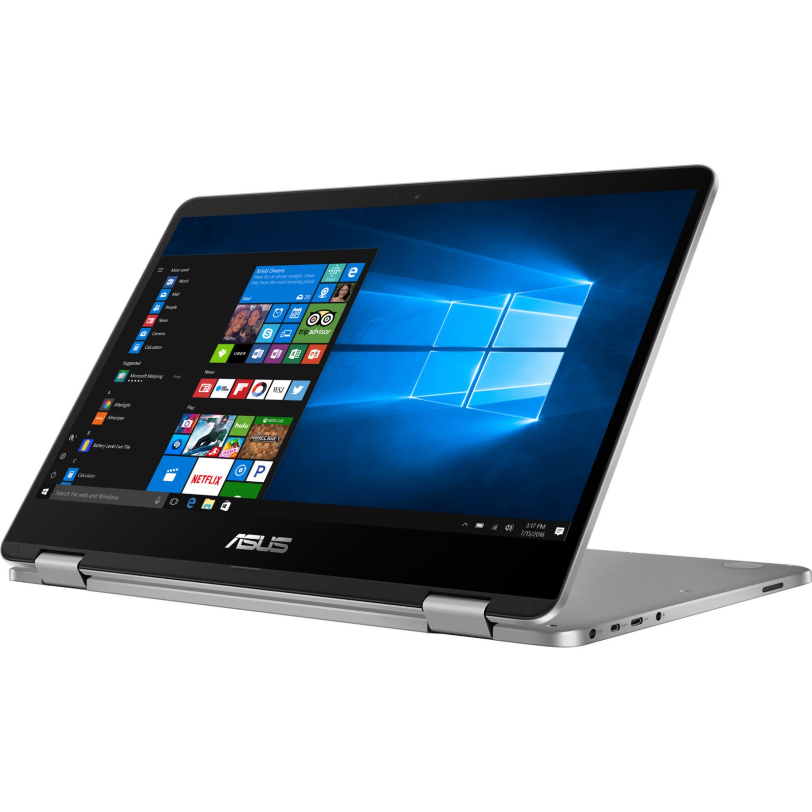 ASUS VivoBook Flip 14 | 14" HD Ready | Intel Celeron N4020 | 4GB RAM | 128GB eMMC | Windows 10 Pro Education | Convertible Notebook 