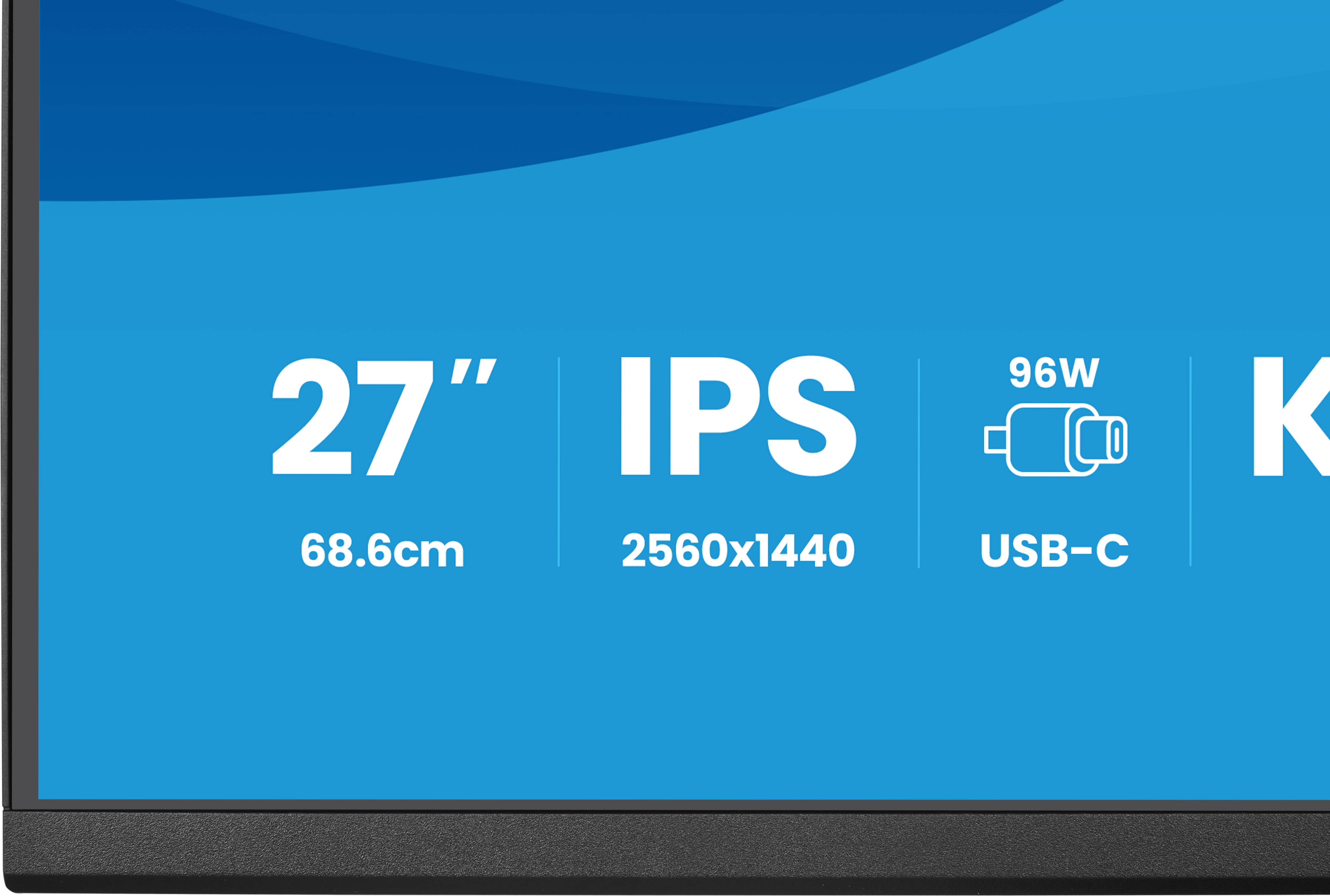 Iiyama ProLite XB2797QSNP-B1 | 27" QHD Business Monitor mit USB-C Docking, KVM Switch & Full Connectivity
