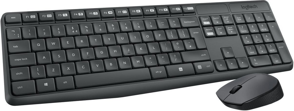Logitech MK235 | kabellose Maus + Tastatur Kombo