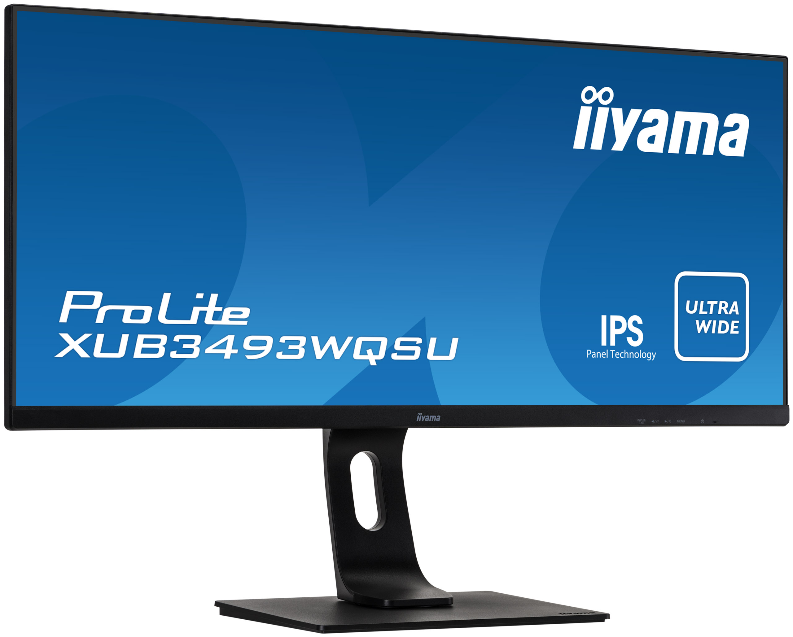 Iiyama ProLite XUB3493WQSU-B1 | 34" (86,7cm) | IPS Ultra-Wide Screen LED mit höhenverstellbarem Fuß