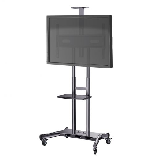 HAGOR  HP Twin Stand HD 8210 | 55" - 84" | 800x500 | 90KG | Mobil | Black | Standsystem 
